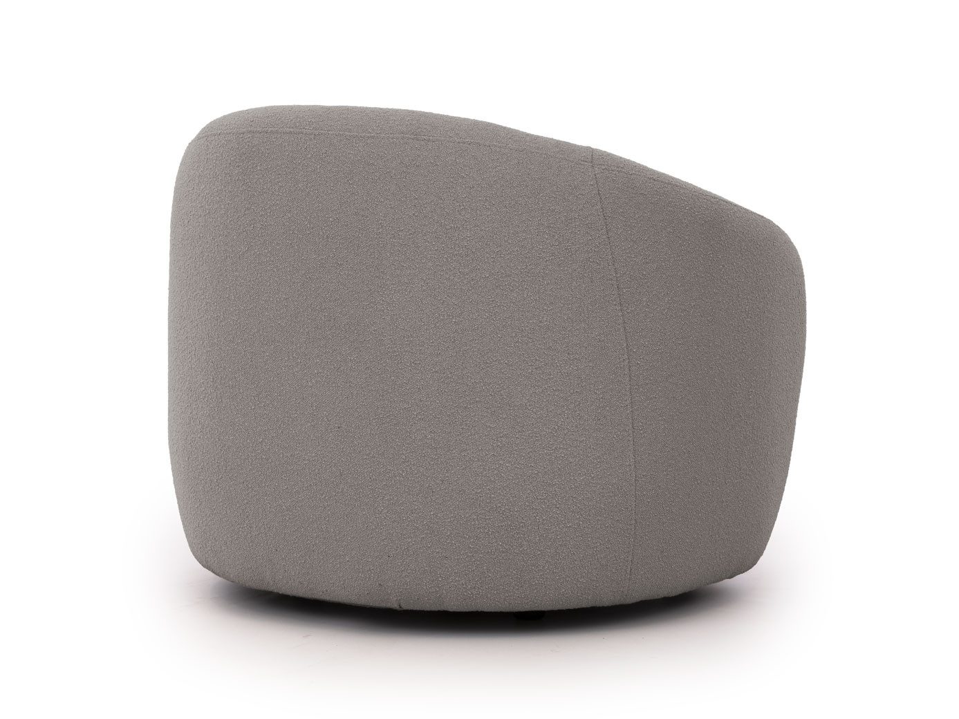 S-Style Möbel Cocktailsessel Roundi aus Bouclé, Luxus & Moderne Kollektion, mit geschwungener Form