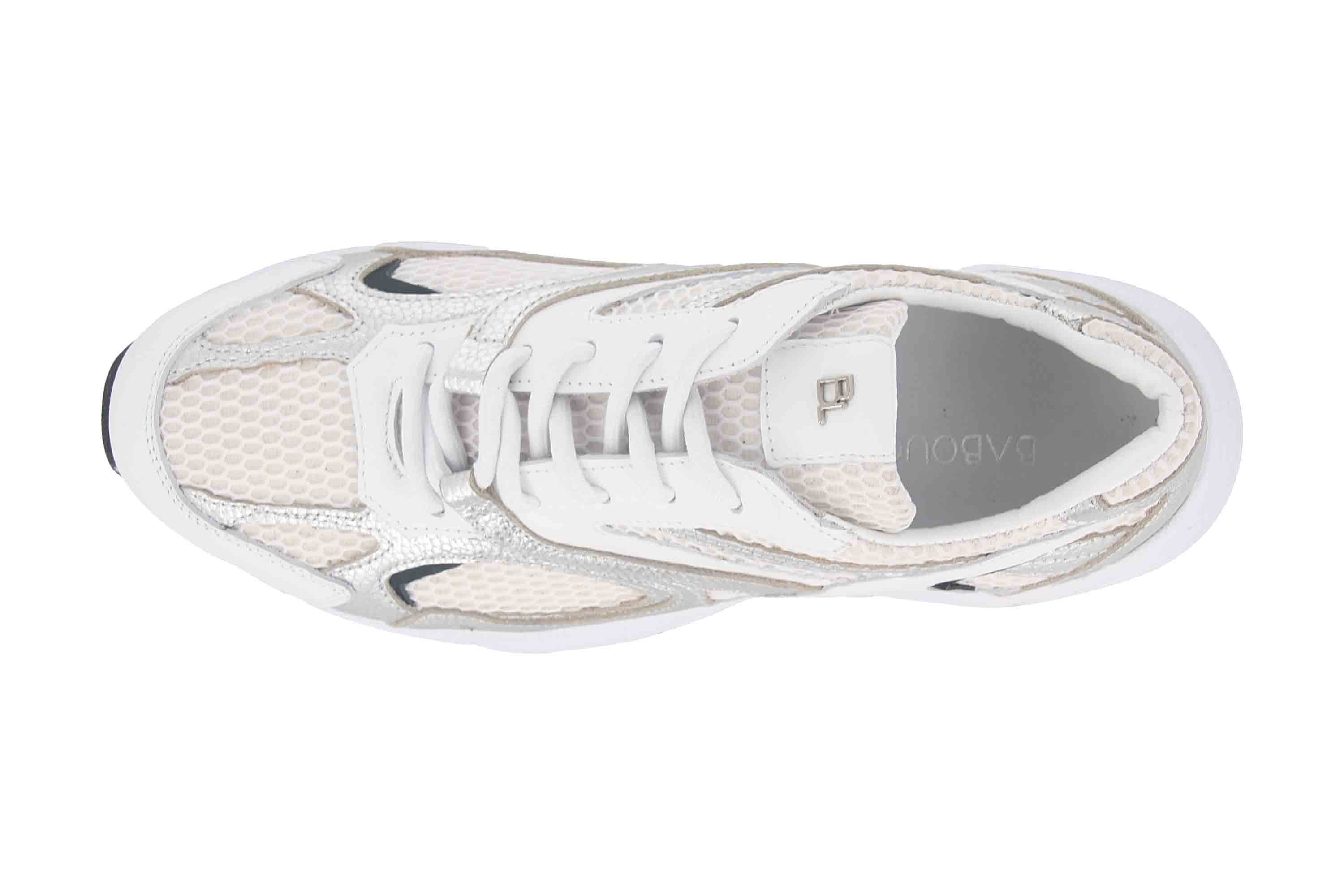 BABOUCHE Lifestyle Novy White/Silver Sneaker