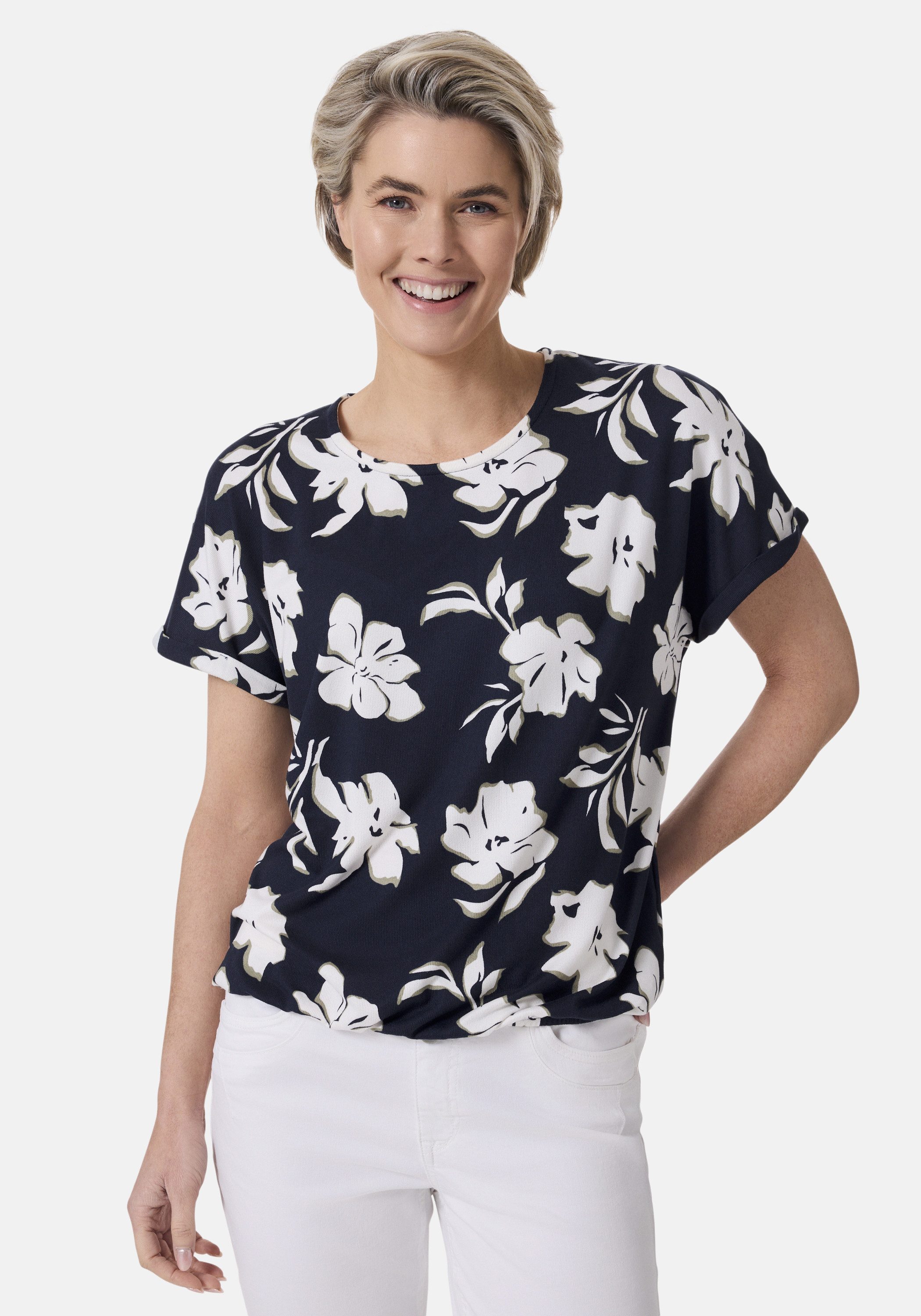 STOOKER WOMEN Kurzarmshirt "STCLEA Print T-Shirt", Regular Fit T-Shirt Spit günstig online kaufen