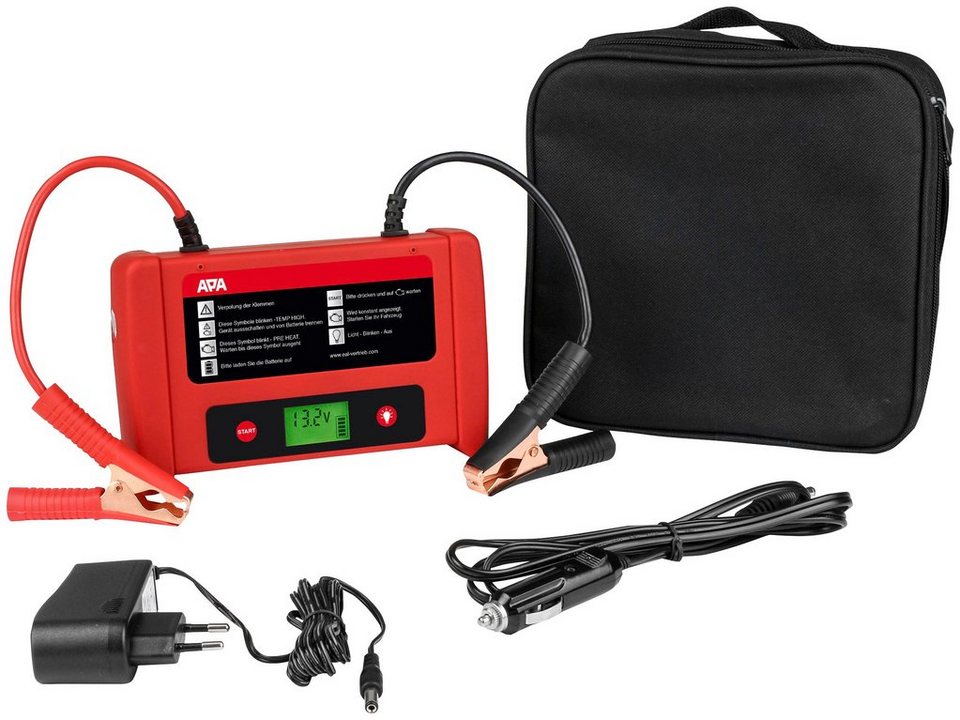 APA Starthilfegerät (12 V, 1 St), Geeignet um Ihre Daten vom Fahrzeug bei  einem Batteriewechsel zu erhalten
