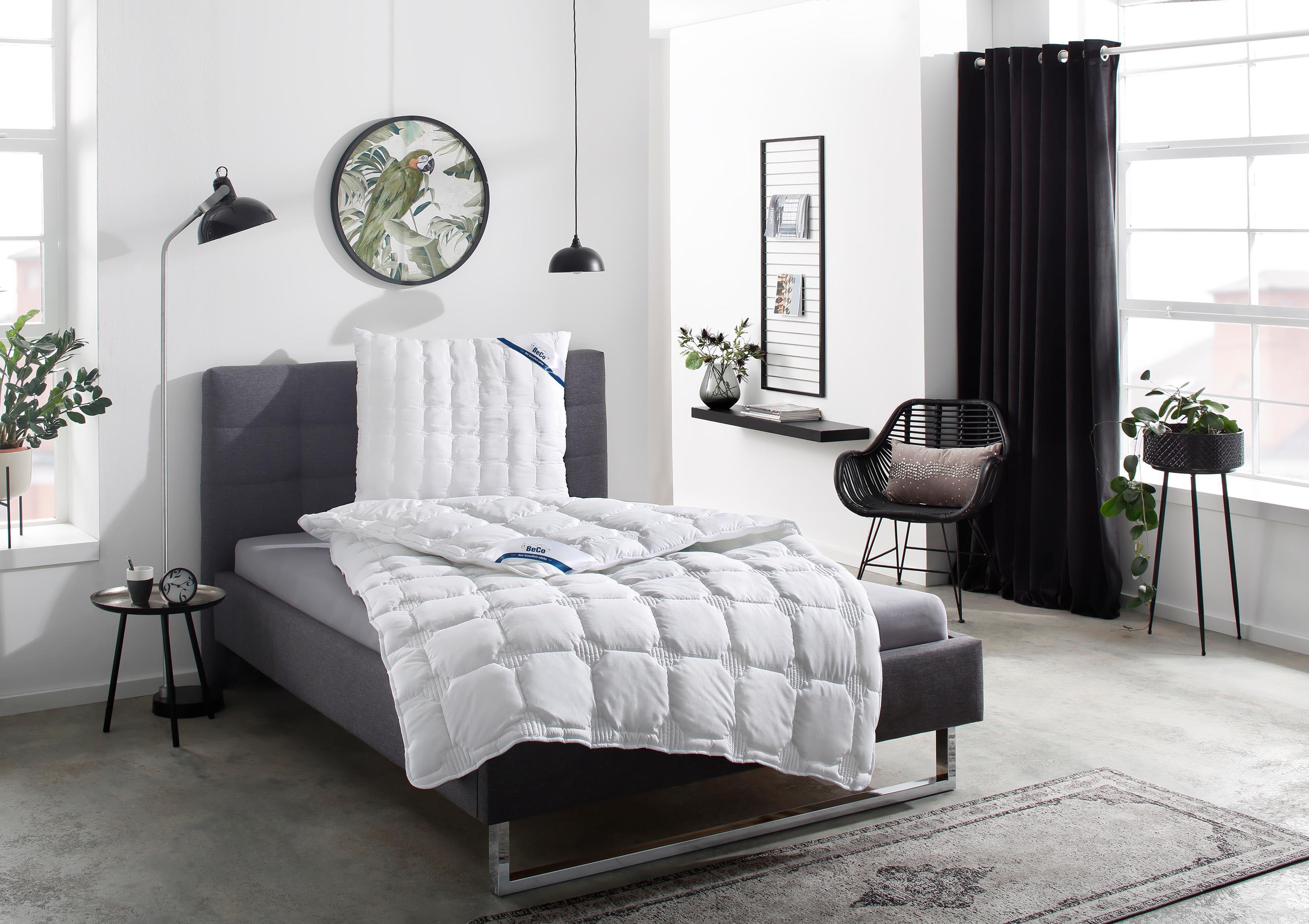 Beco Microfaserbettdecke Medibett Cotton Soft, Bettdecken für Sommer und Winter, Decke, Füllung: Polyester, Bezug: 80% Polyester, 20% Baumwolle, Bettdecke 135x200 cm, allergiker geeignet (Hausstauballerker)