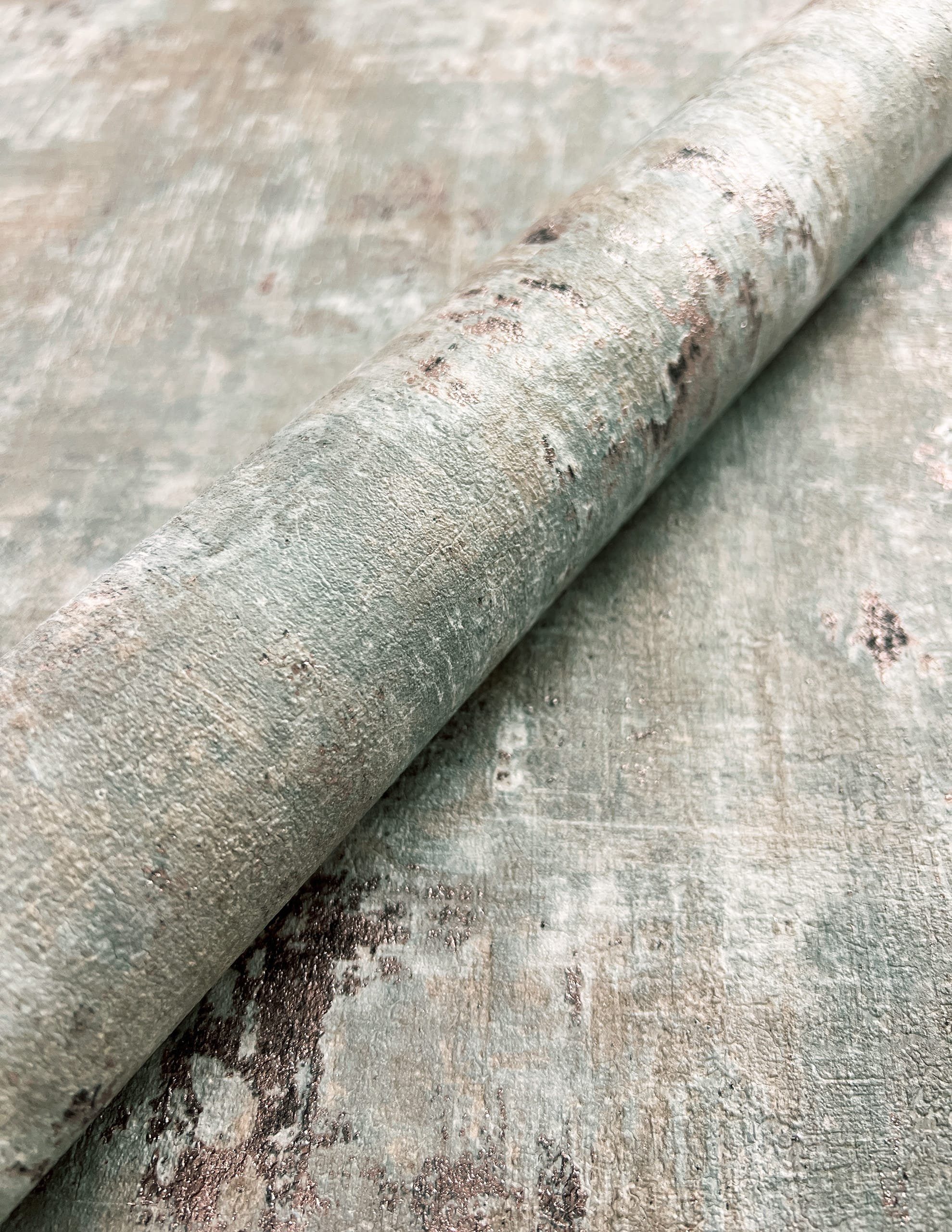 Newroom Vliestapete Tyana Grey Tapete Betonoptik Putz,Beton,Metallic, Grau günstig online kaufen