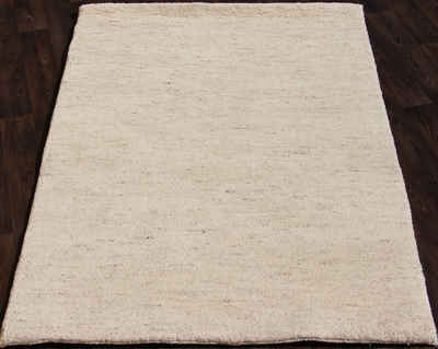 Teppich »Teppich classic Design, Berber Teppich Fb. natur meliert«, Sona-Lux, rechteckig, Höhe 26 mm, Berber Teppich, Handgeknüpft, Rechteckig, Rund, Quadratisch, Bettumrandung, Teppich natur Schurwolle