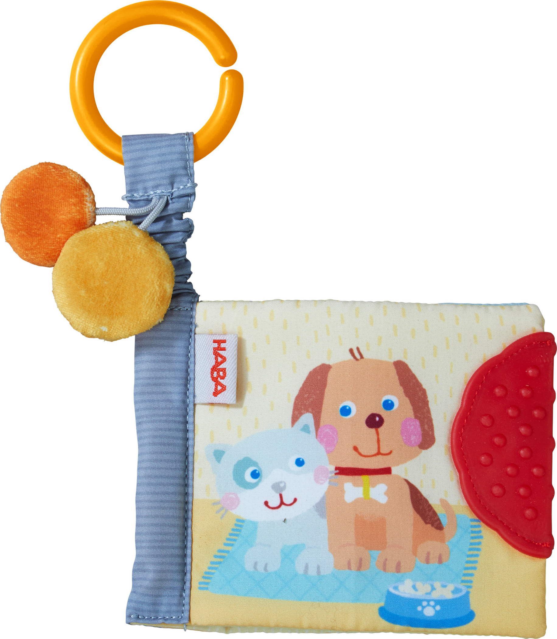 Haba Stoffbuch Babywelt Babyspielbuch Buggybuch Haustiere 1306493001