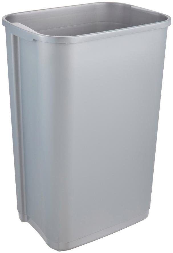 keeeper Mülleimer swantje, Abfallbehälter mit Schwingdeckel, 50 l, Made in Europe, 38,5 x 29 x 66 cm