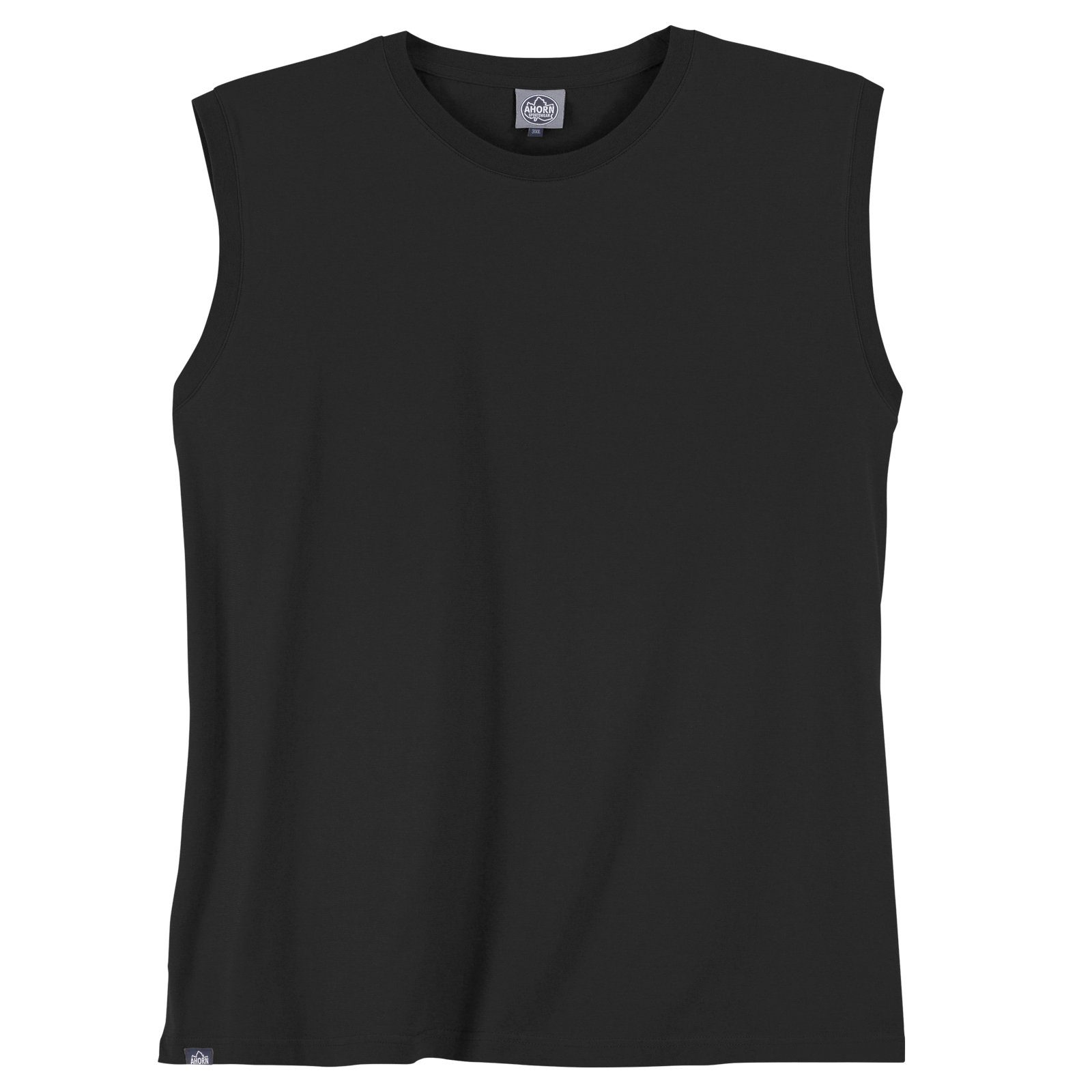 AHORN SPORTSWEAR Muscleshirt Große Größen Herren Tanktop schwarz Ahorn Sportswear