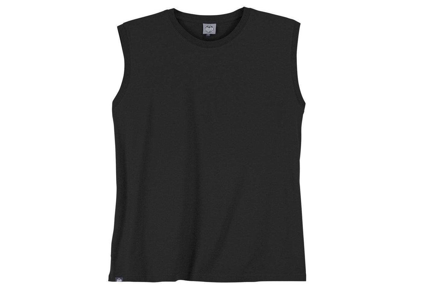 AHORN SPORTSWEAR Muscleshirt Übergrößen Tanktop schwarz Ahorn Sportswear