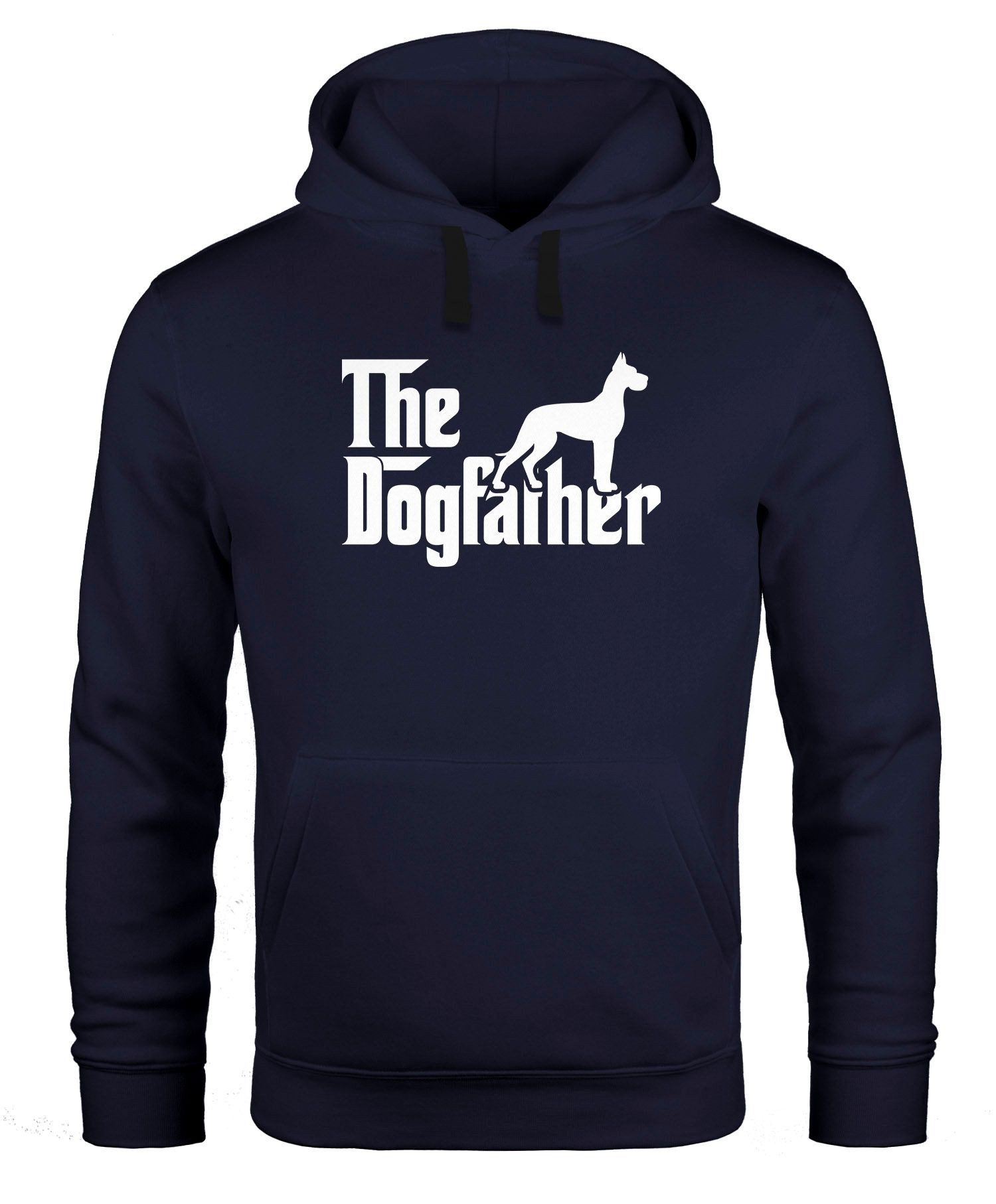 Hoodie Hoodie Herren The Dogfather Hunde-Besitzer Hund Kapuzen-Pullover