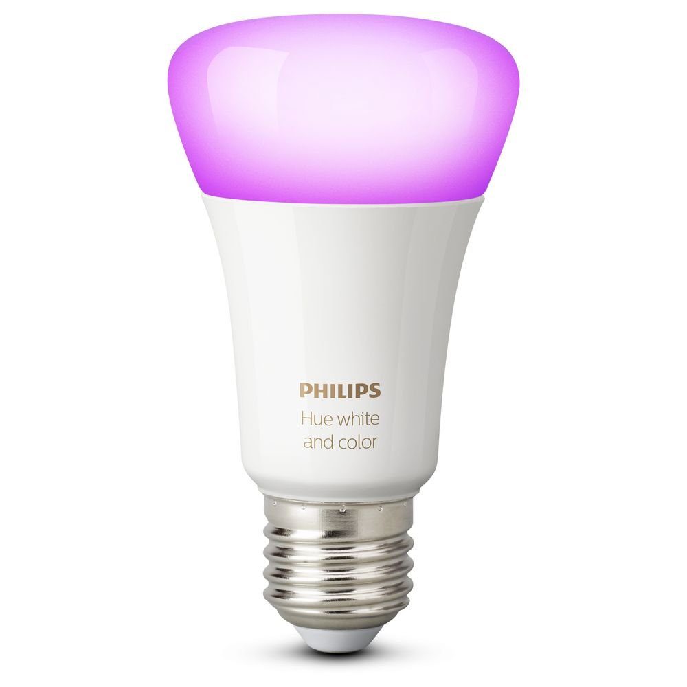 Philips Hue Bluetooth White Ambiance and Color RGBW LED E27  LED-Leuchtmittel, n.v, warmweiss