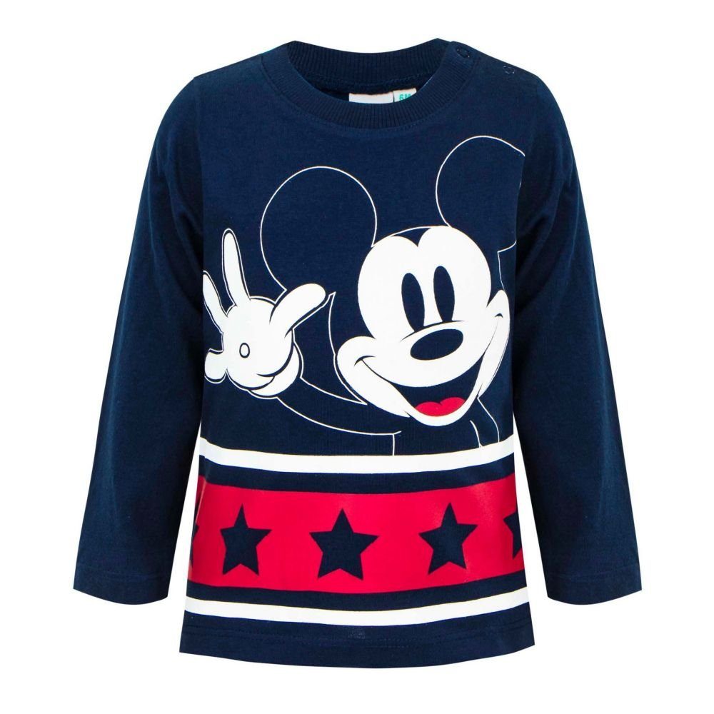 Baby Mickey Mouse Disney Langarmshirt Disney