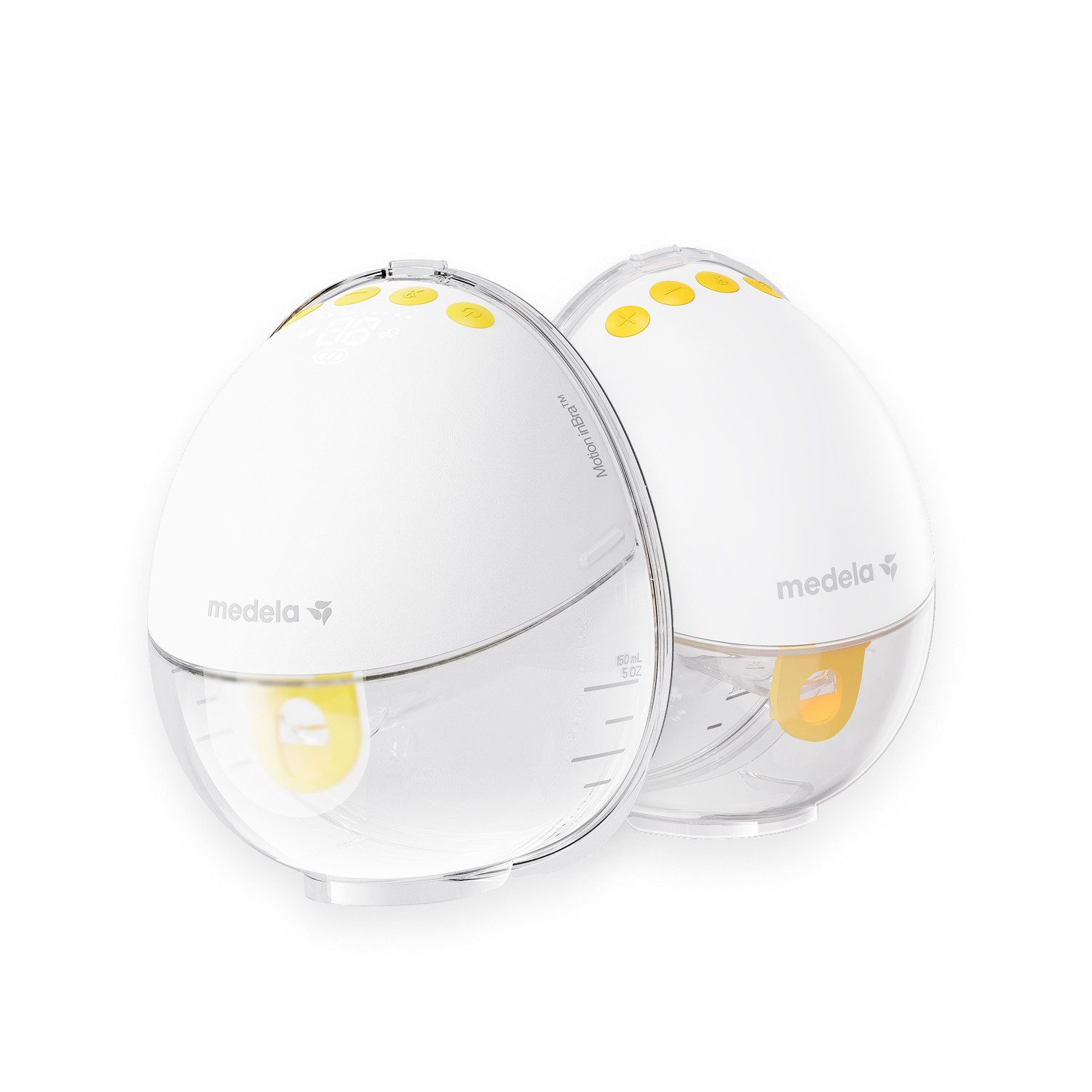 MEDELA Elektrische Doppelmilchpumpe Motion InBra tragbare elektrische Milchpumpe tragbar, hocheffiziente, tragbare Doppelmilchpumpe
