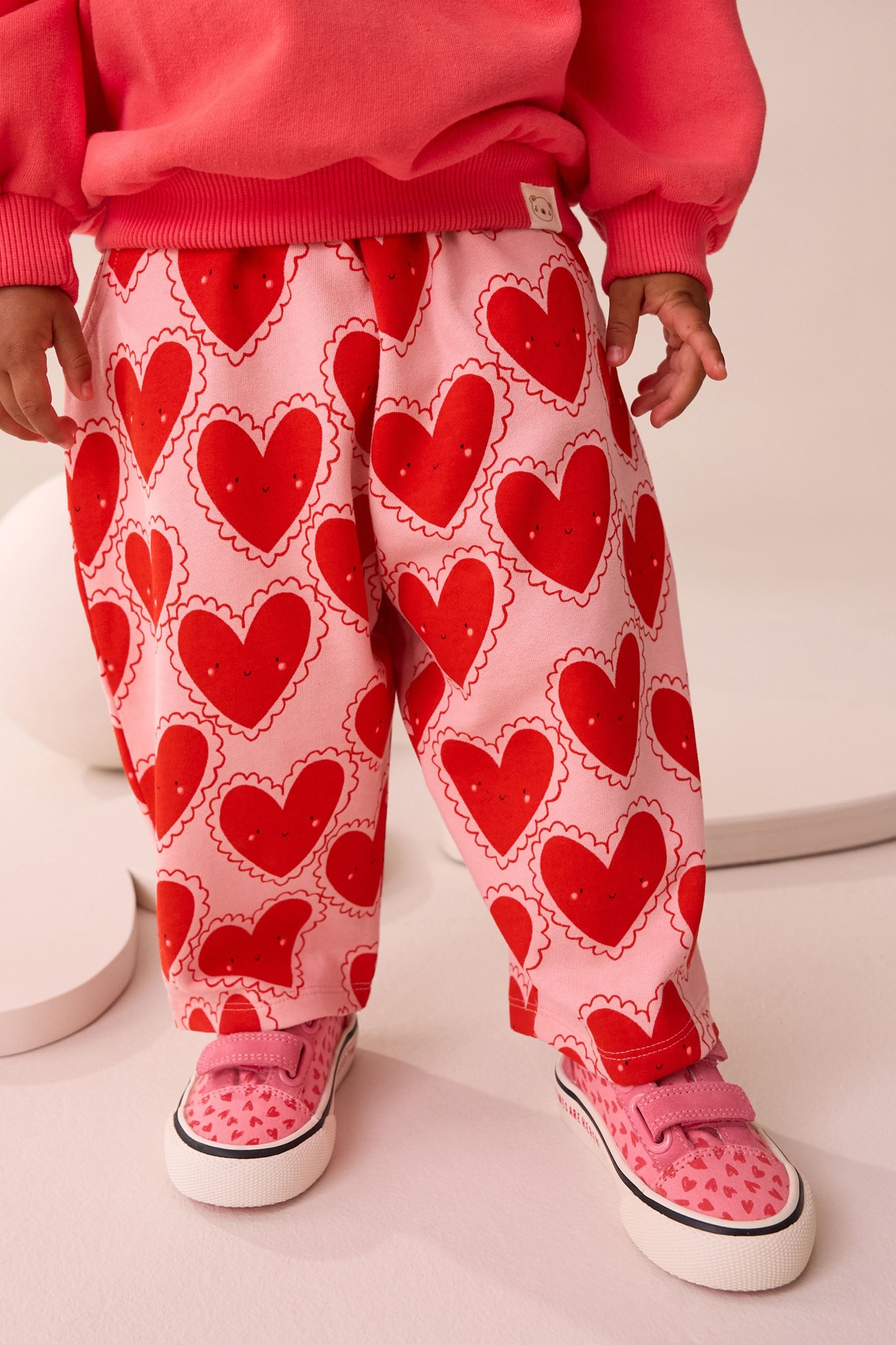 Next Schlupfhose Strukturierte Hose mit weitem Bein (1-tlg) – Bild 5 von 5
