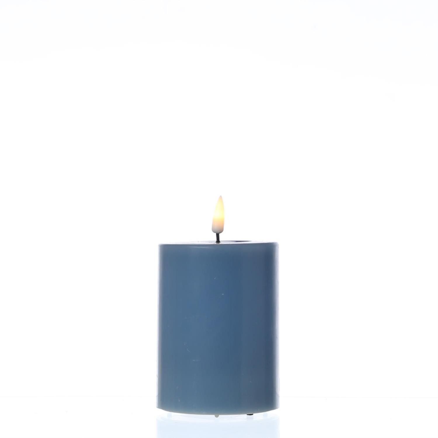 Deluxe Homeart LED-Kerze Mia Deluxe Echtwachs Wachsspiegel flackernd H: 10c günstig online kaufen