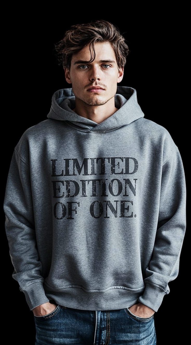 ILAY Lit Hoodie LIMITED EDITION OF ONE Hoodie- Melange