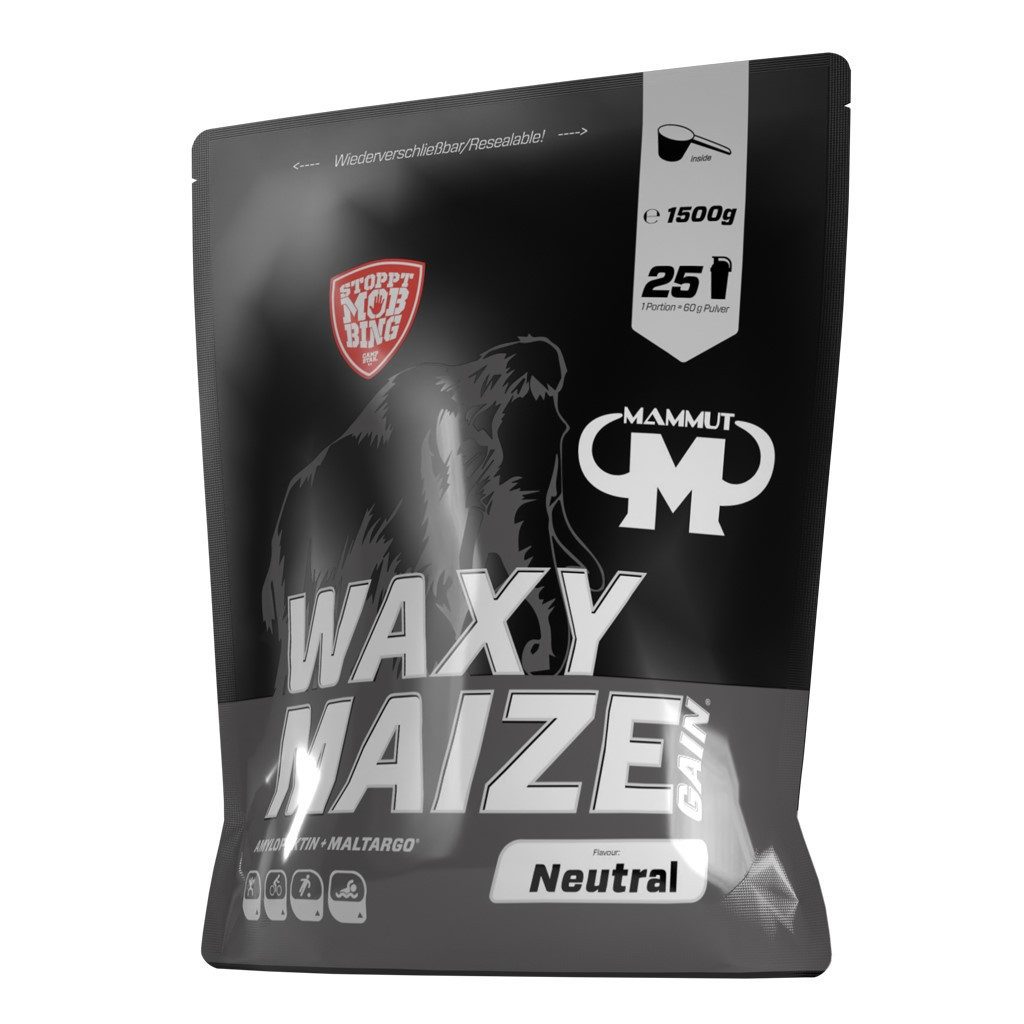 Mammut Nutrition Amylopektin Waxy Maize Gain - Neutral - 1500 g Zipp-Beutel Pulver, 1500 g