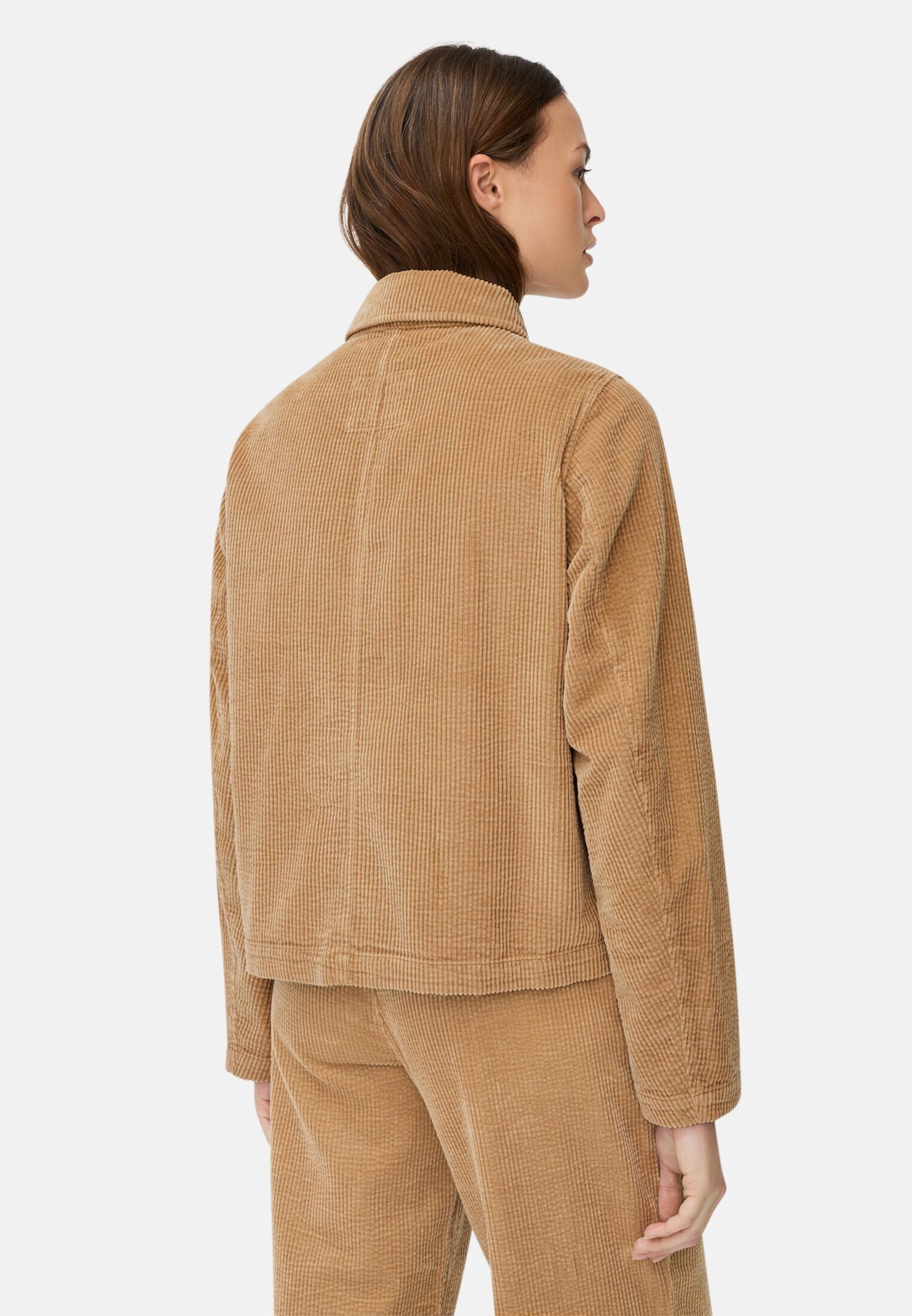 camel active Cordjacke mit Taschen Langarm Button-Down günstig online kaufen
