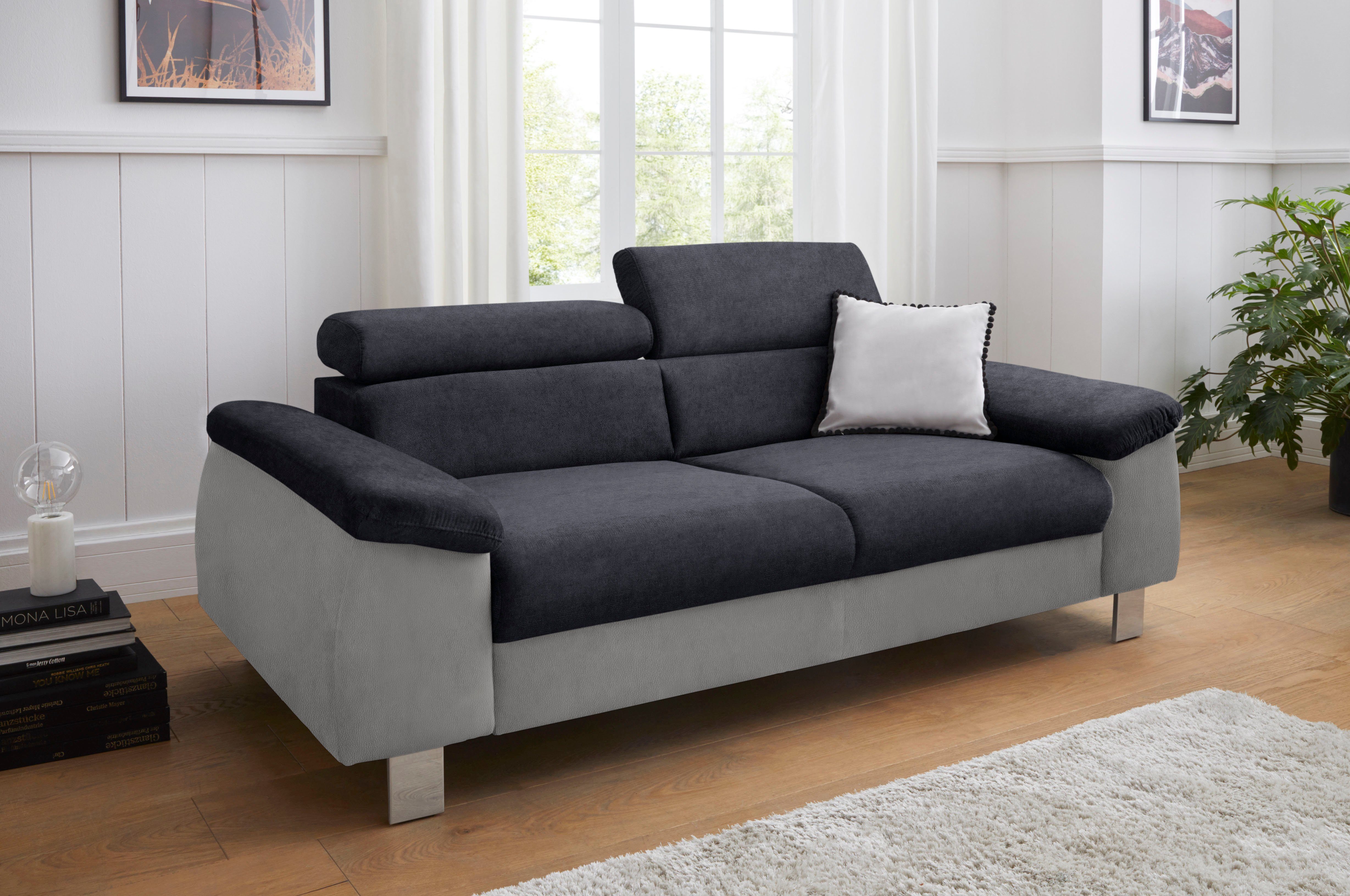 COTTA 3-Sitzer "Komaris, B: 193 cm" mit Kopfteilverstellung günstig online kaufen