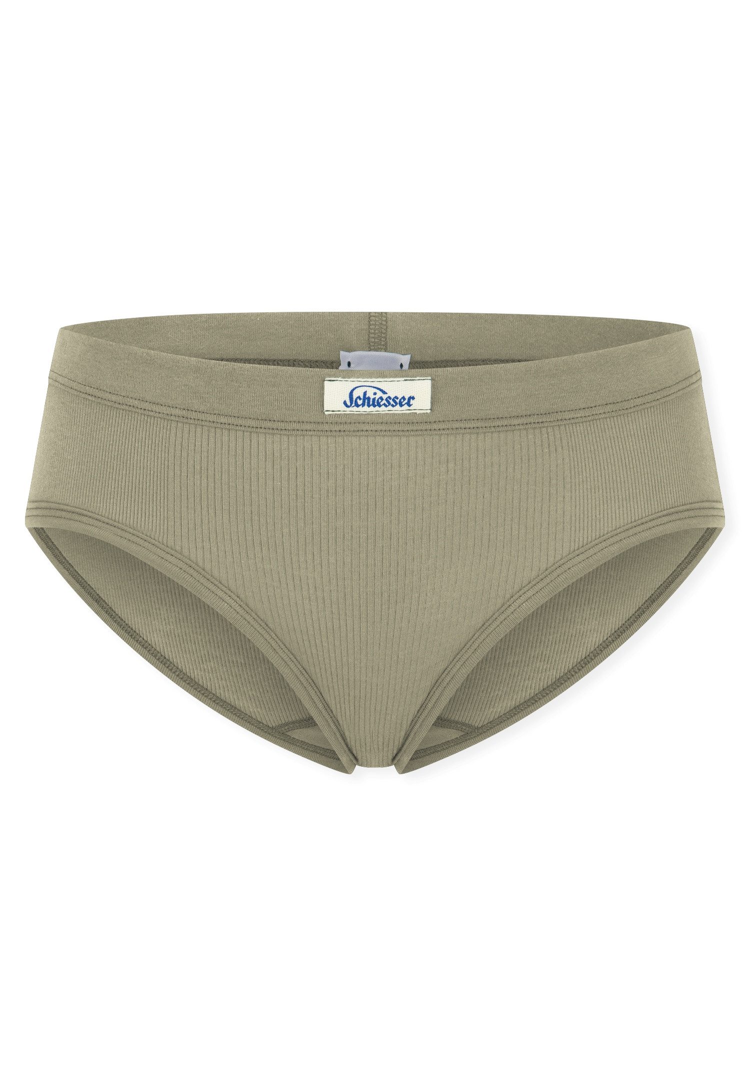 Schiesser Taillenslip Revival Kollektion Traditionelles, gewebtes Schiesser-Logo am Bund