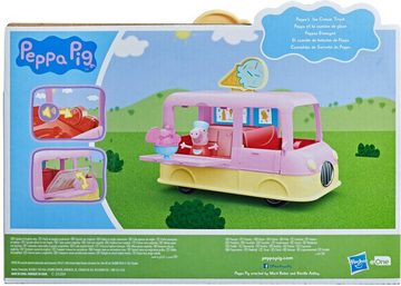 Hasbro Spielwelt Peppa Pig, Peppas Eiswagen, mit Soundeffekten