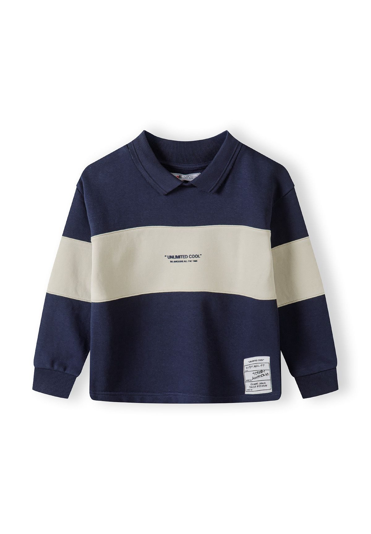 MINOTI Sweatshirt Sweatshirt mit Polokragen (3y-14y) günstig online kaufen