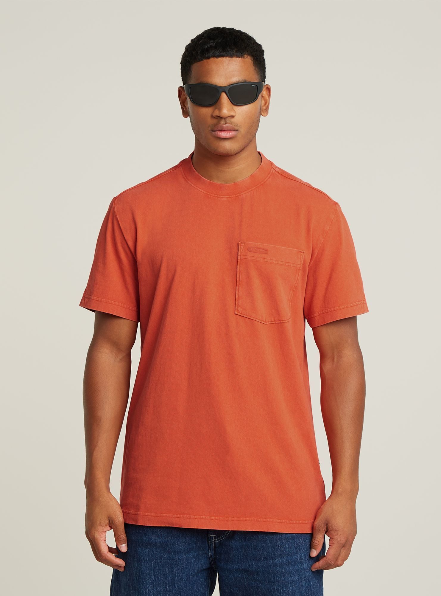 G-STAR T-Shirt Washed Pocket T-Shirt