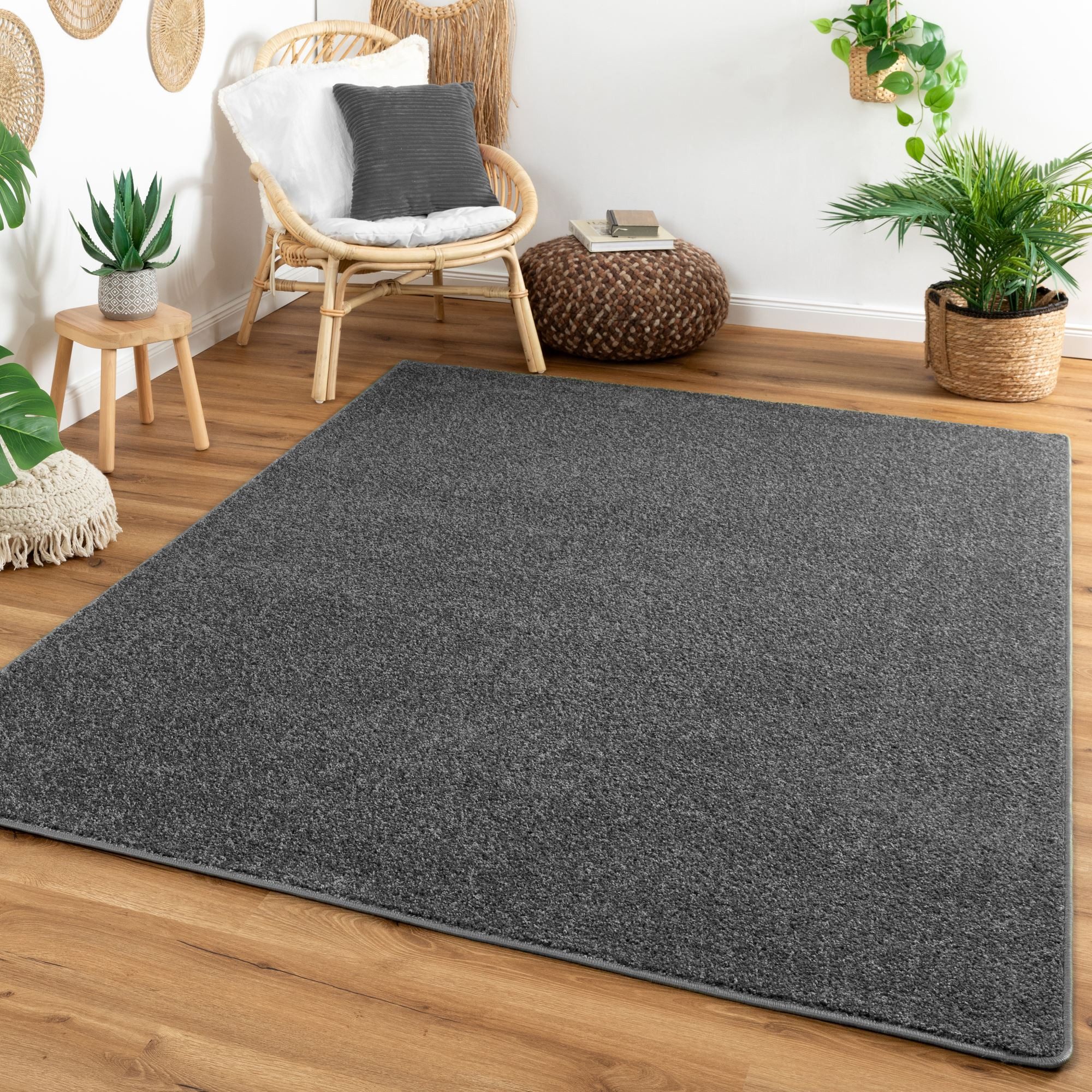 Steffensmeier Teppich Cambridge, Rechteckig, Velours, Wohnzimmer günstig online kaufen