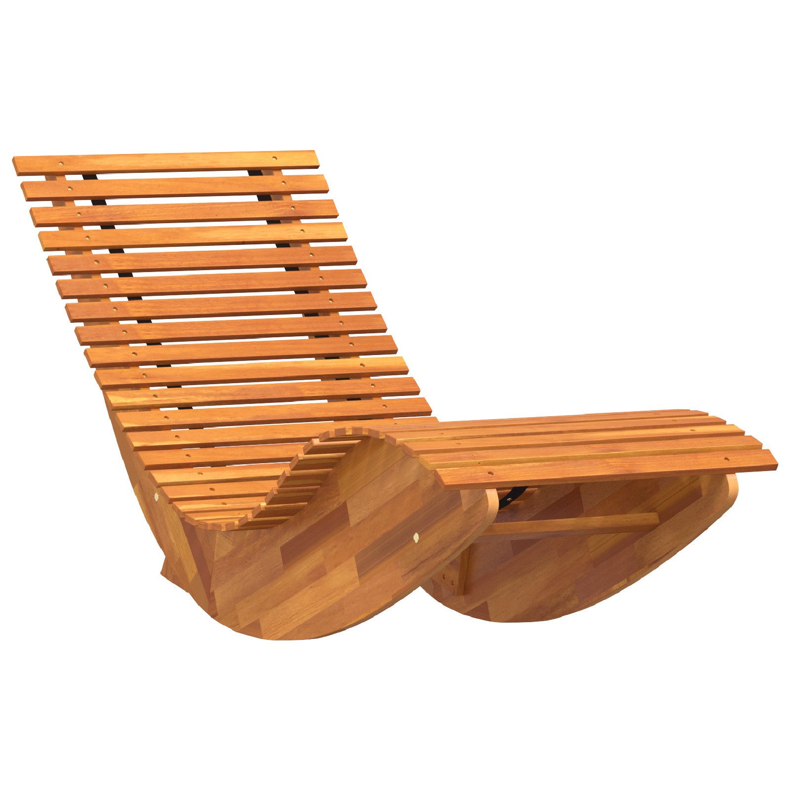 vidaXL Gartenliege Rocking Sonnenliegen 2 Stück günstig online kaufen