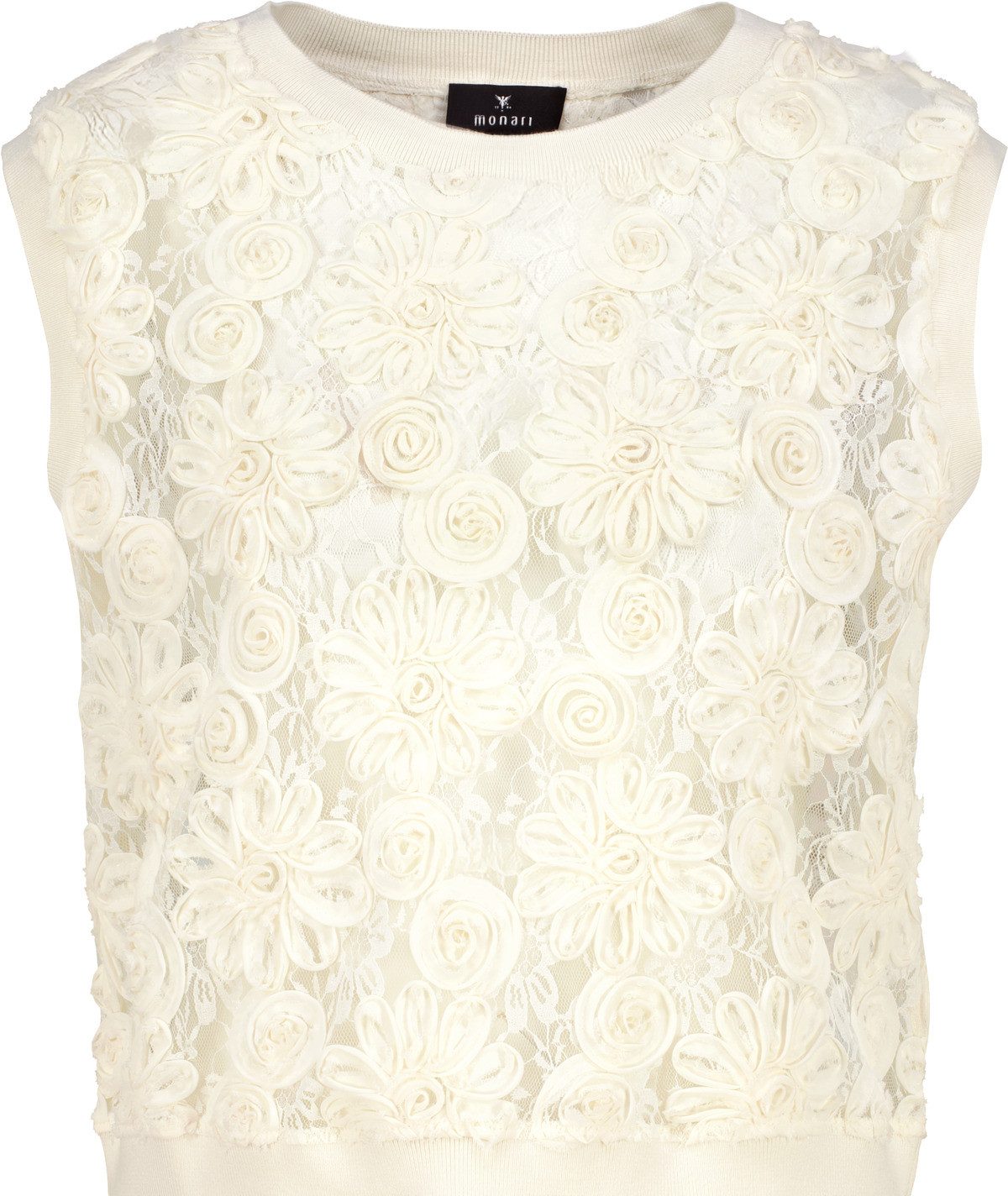 Tanktop Pullover Stricktop Spitze