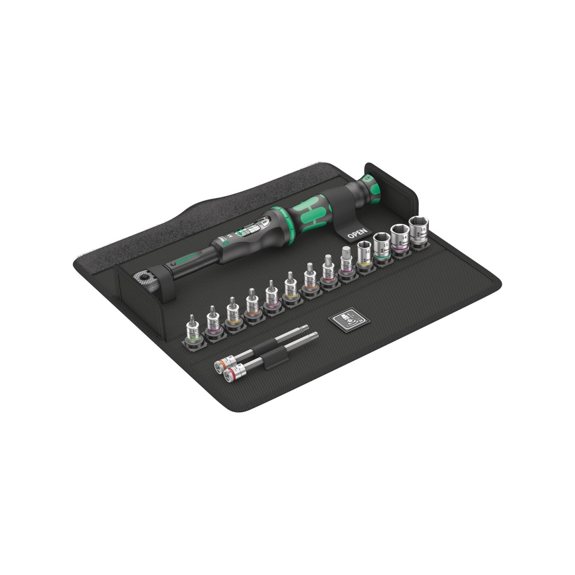 Wera Drehmomentschlüssel Wera Bicycle Set Torque 1, 16-teilig