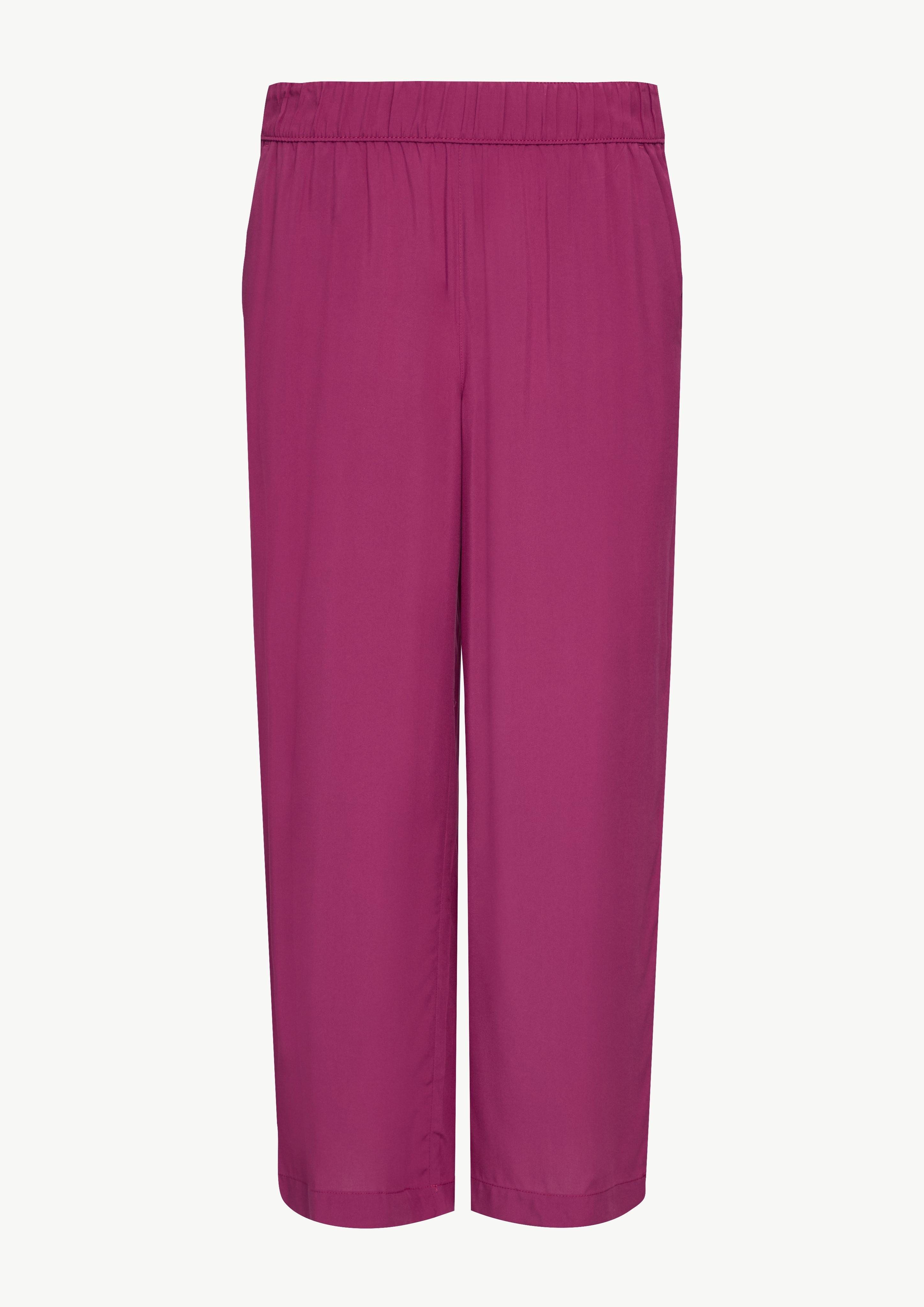 s.Oliver Stoffhose Culotte aus fließender Viskose günstig online kaufen