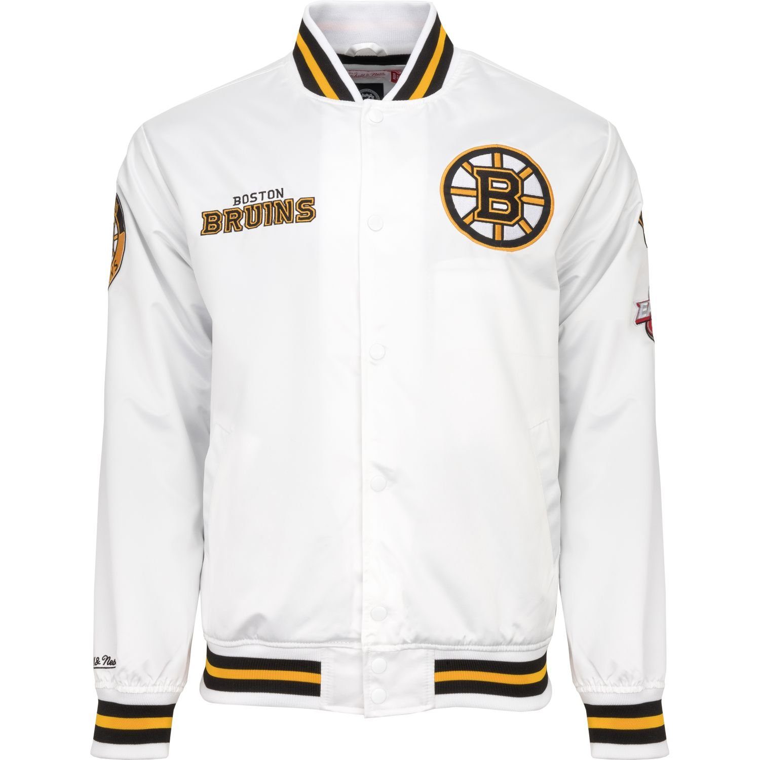 Mitchell & Ness Collegejacke City Collection Satin Boston Bruins
