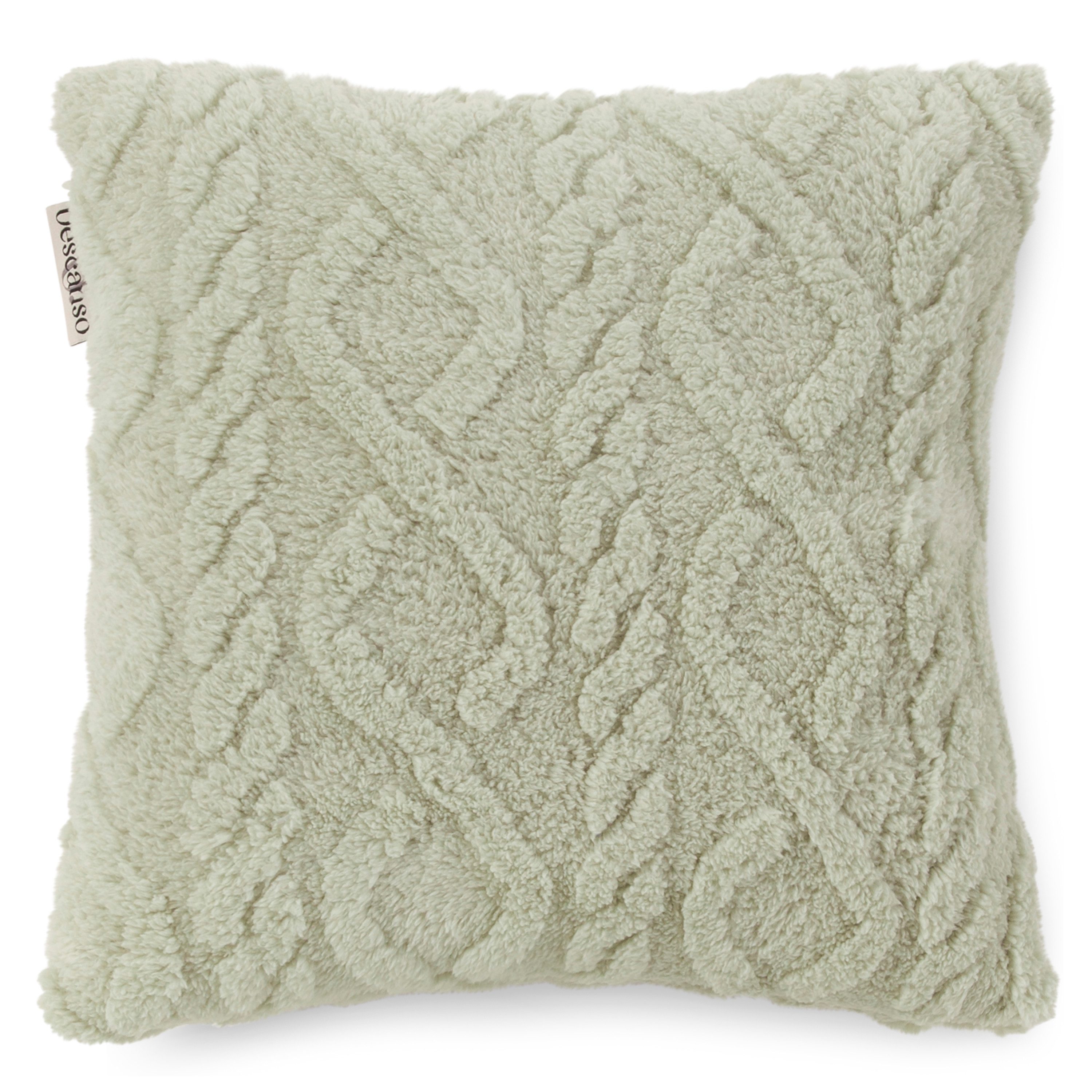 Descanso Dekokissen "Jacquard teddy" Dekokissen, Zierkissen, Weich, 40x40 c günstig online kaufen