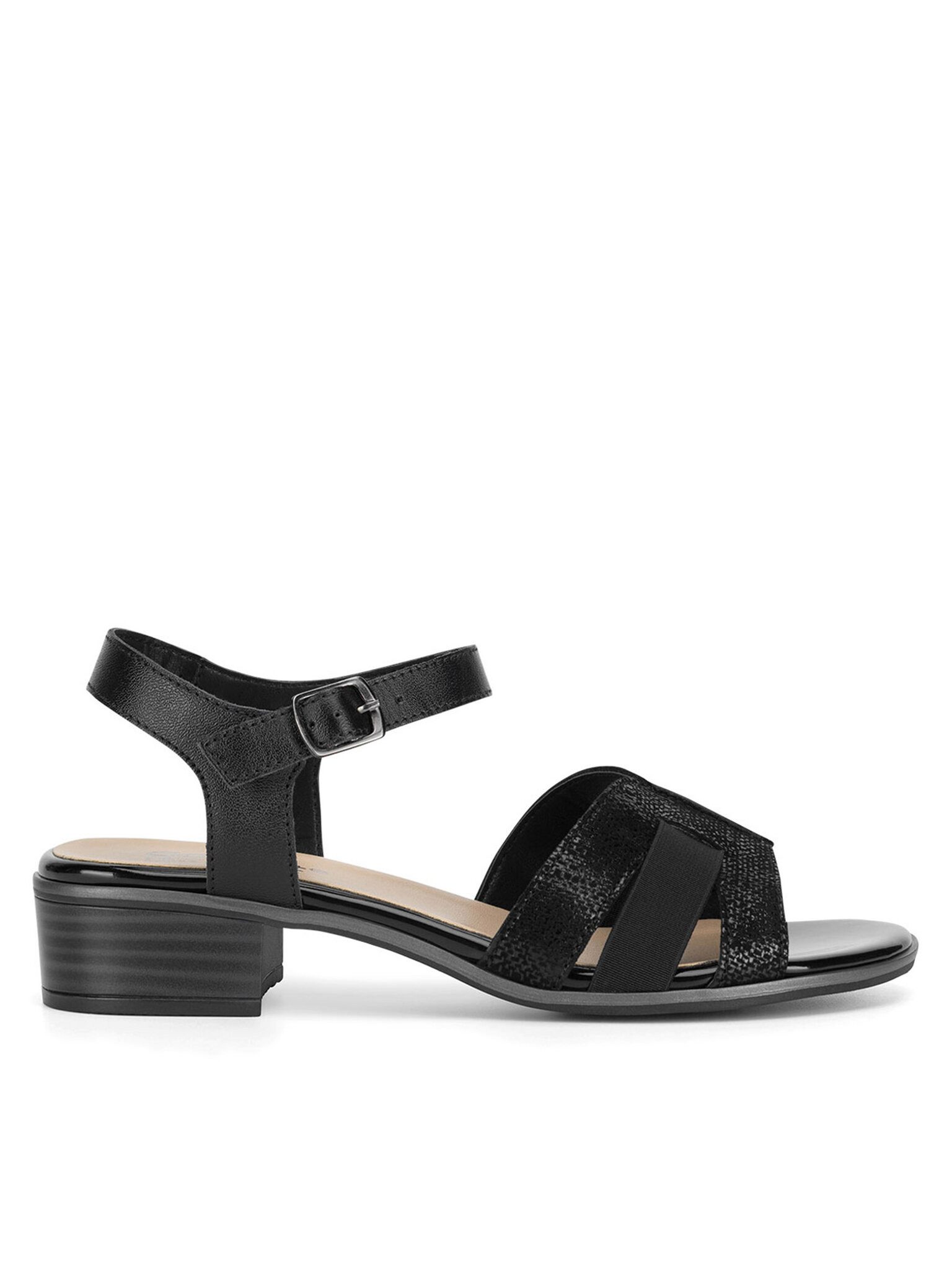 Go Soft Sandalen Damen WI23-LUCY-05 Schwarz Sandale