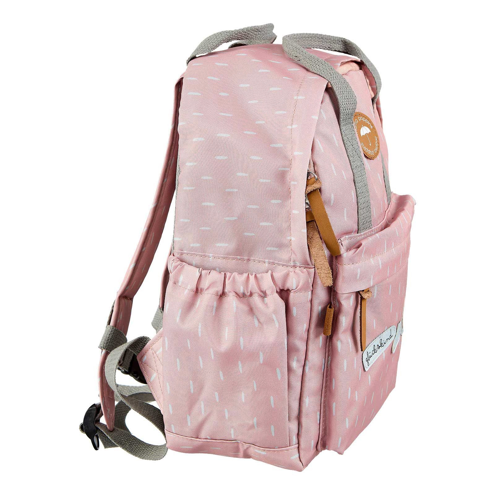 Mama Poppins Germany Kinderrucksack Kindergartenrucksack ab 3 Jahre, mit "Glückskind" Patch