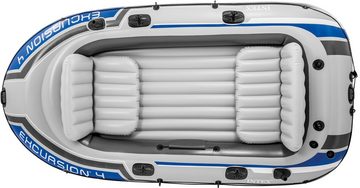 Intex Schlauchboot Excursion 4, (Set, -, mit 2 Paddeln und Luftpumpe)