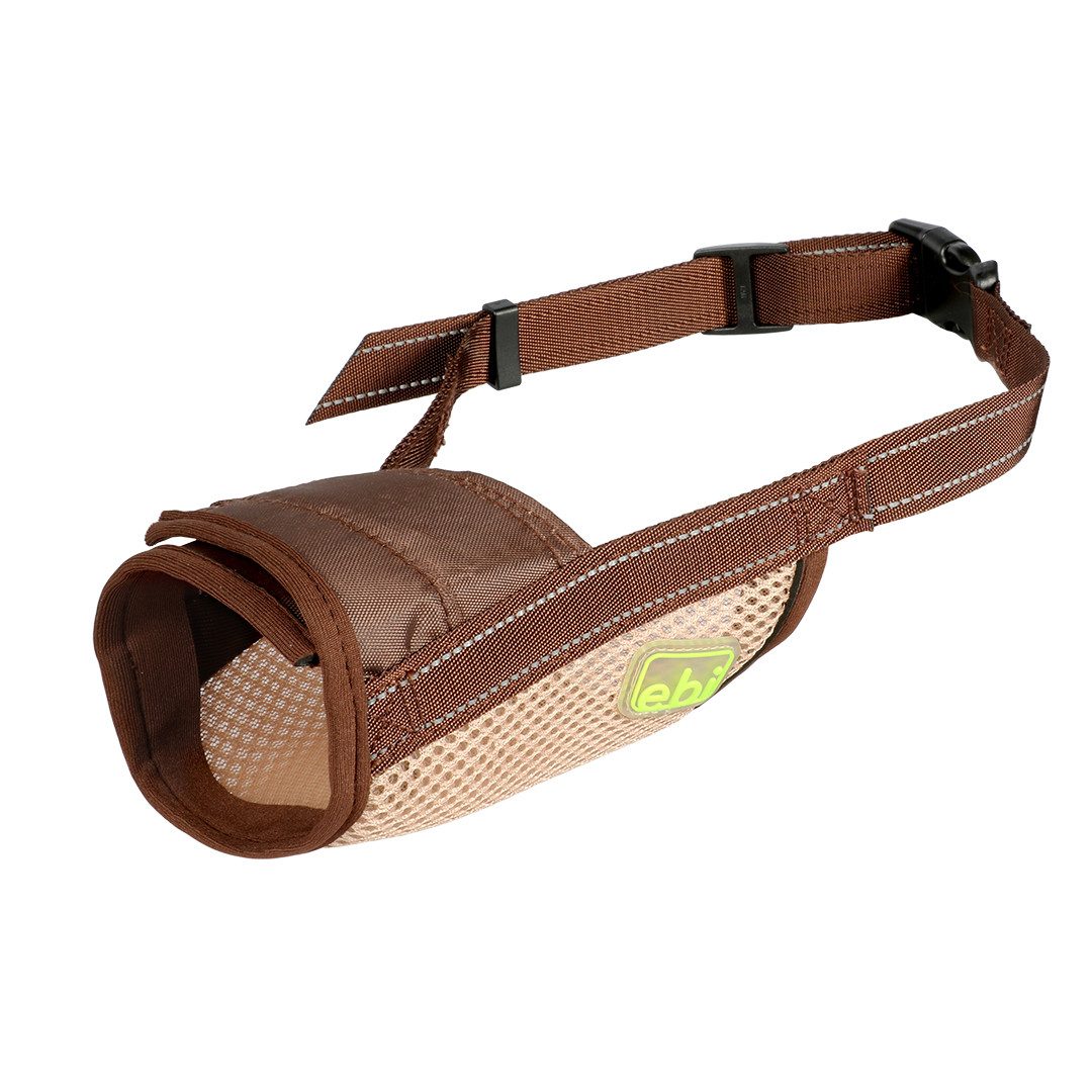 EBI Maulkorb EBI Netz-Maulkorb - braun Größe - Riemen / Schnauzenumfang: S -