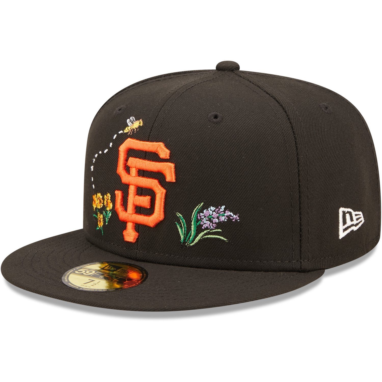 New Era Fitted Cap 59Fifty San Giants FLORAL Francisco WATER