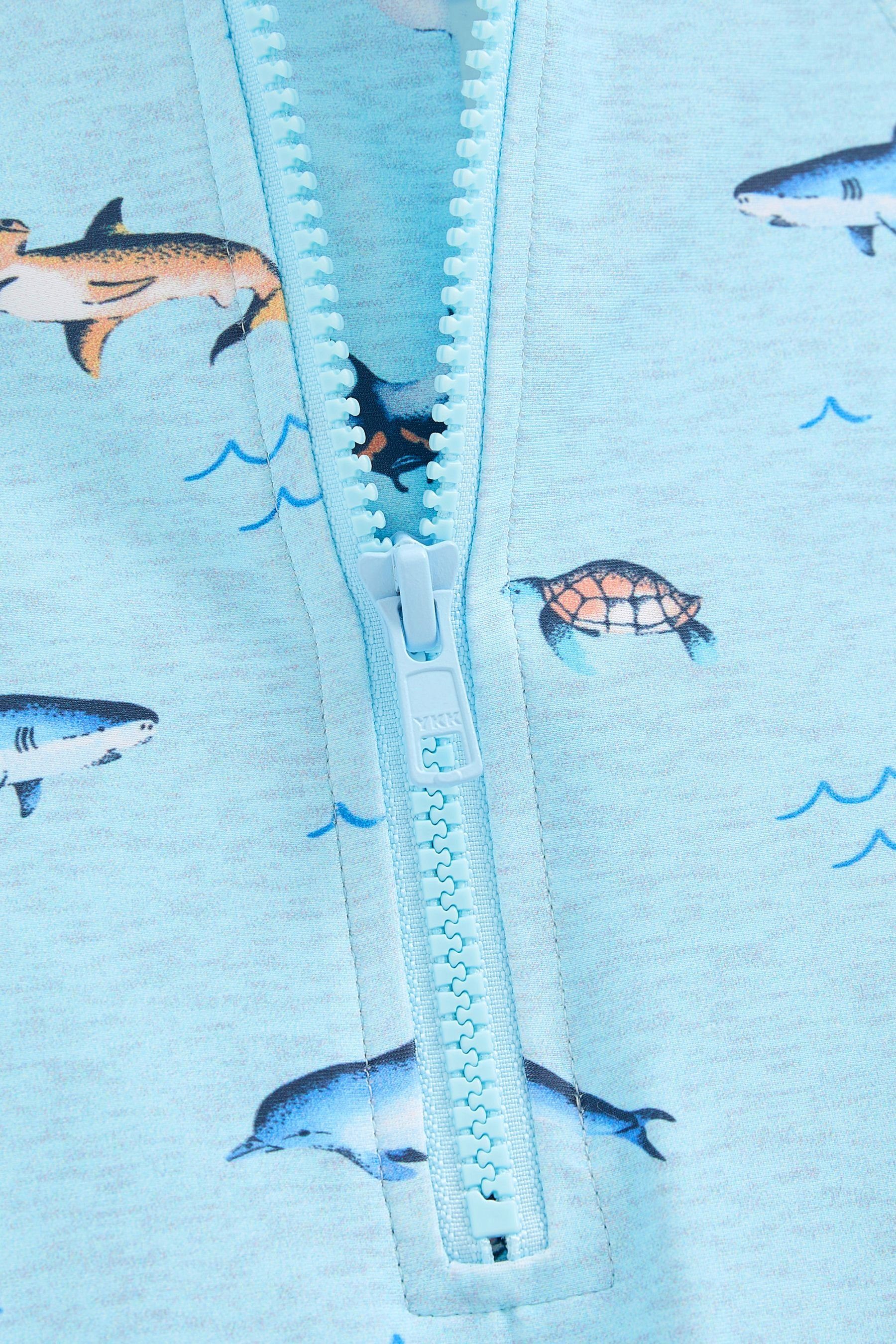 Sea Sonnenschutz-Badeanzug (2-St) Animals Badeanzug Blue Next