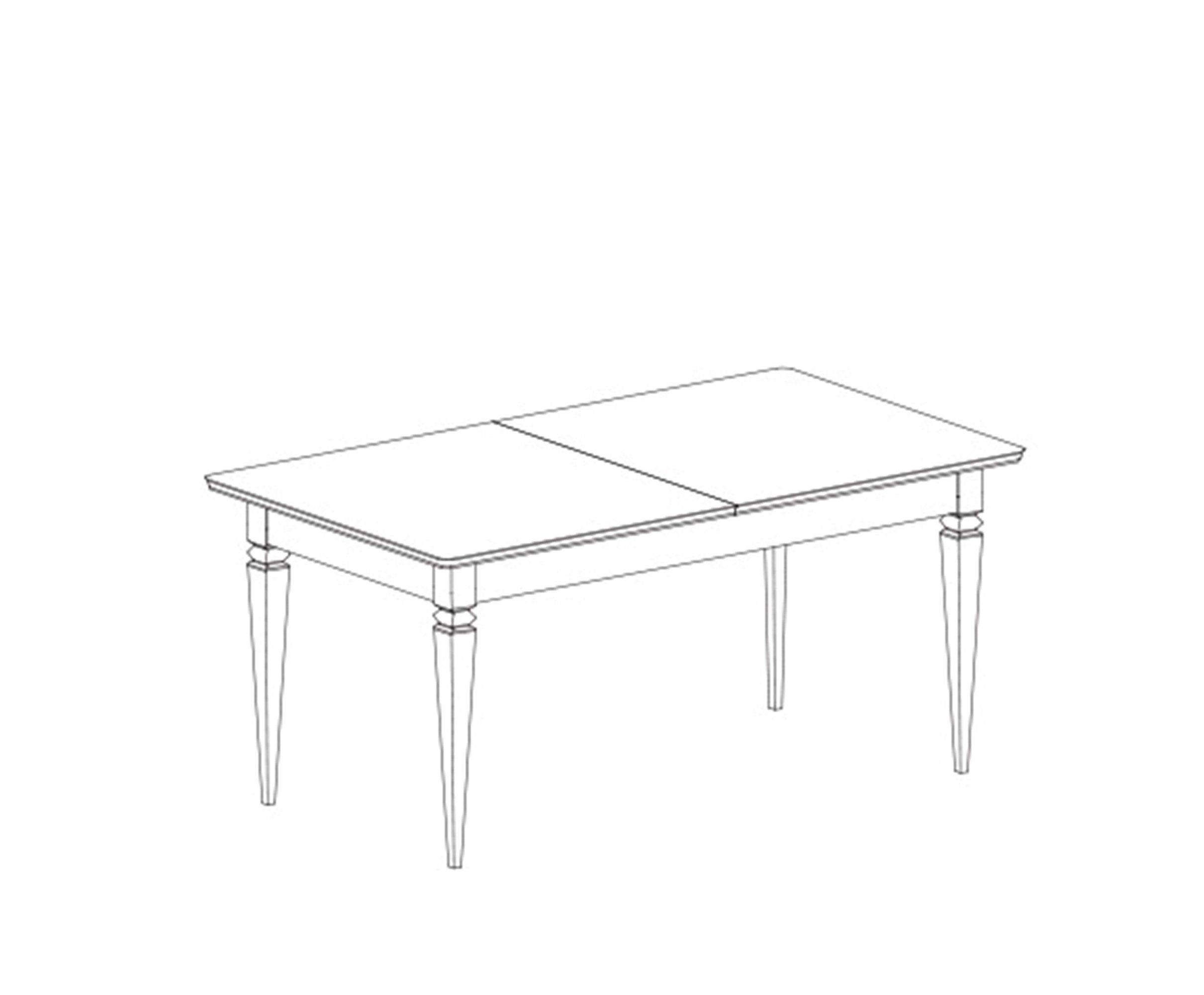 JVmoebel Esstisch, Großer Tisch Esstisch Konferenztisch Ausziehbar Holztisch 220cm