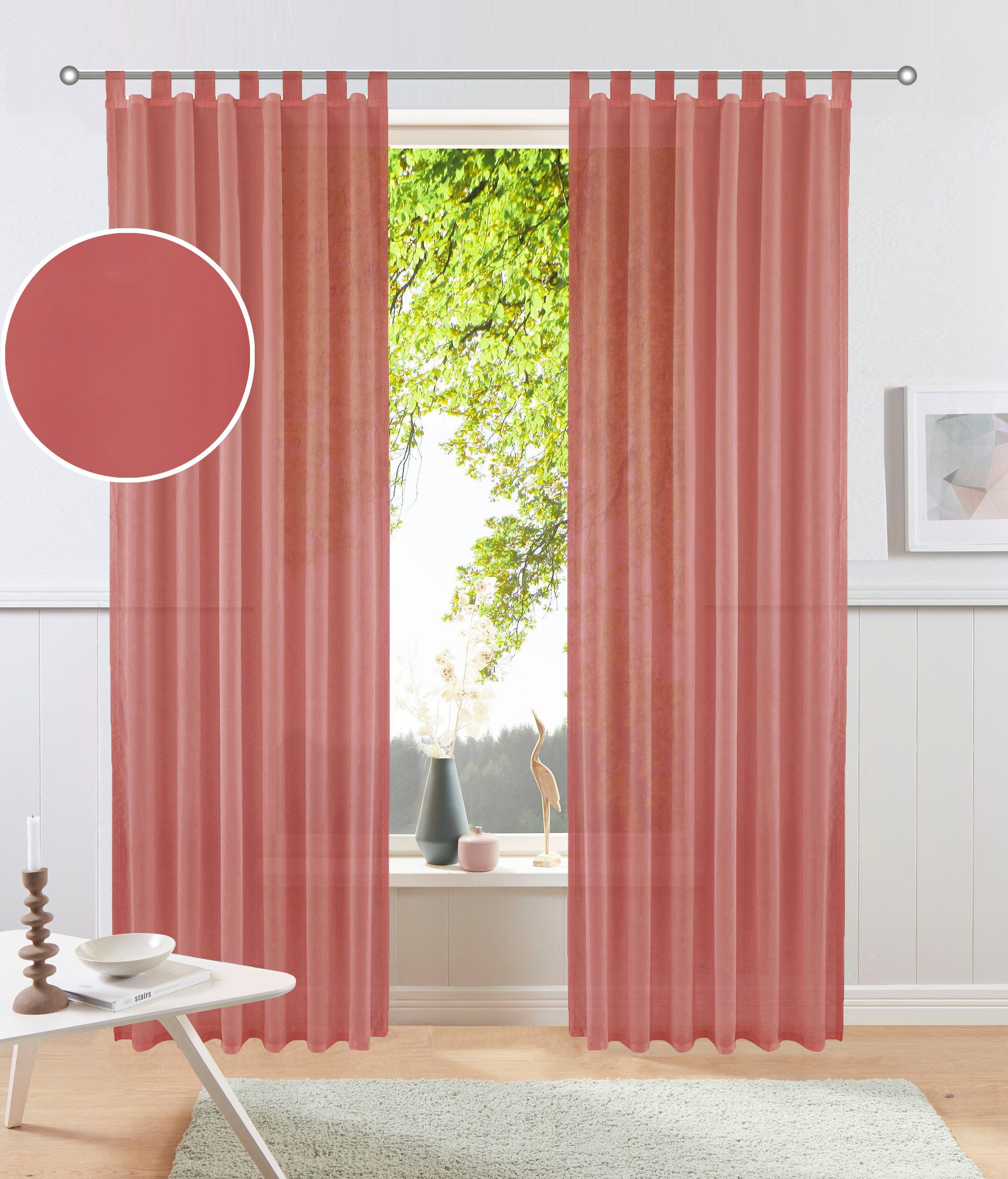 my home Gardine XANA mit Ösen, günstig online kaufen