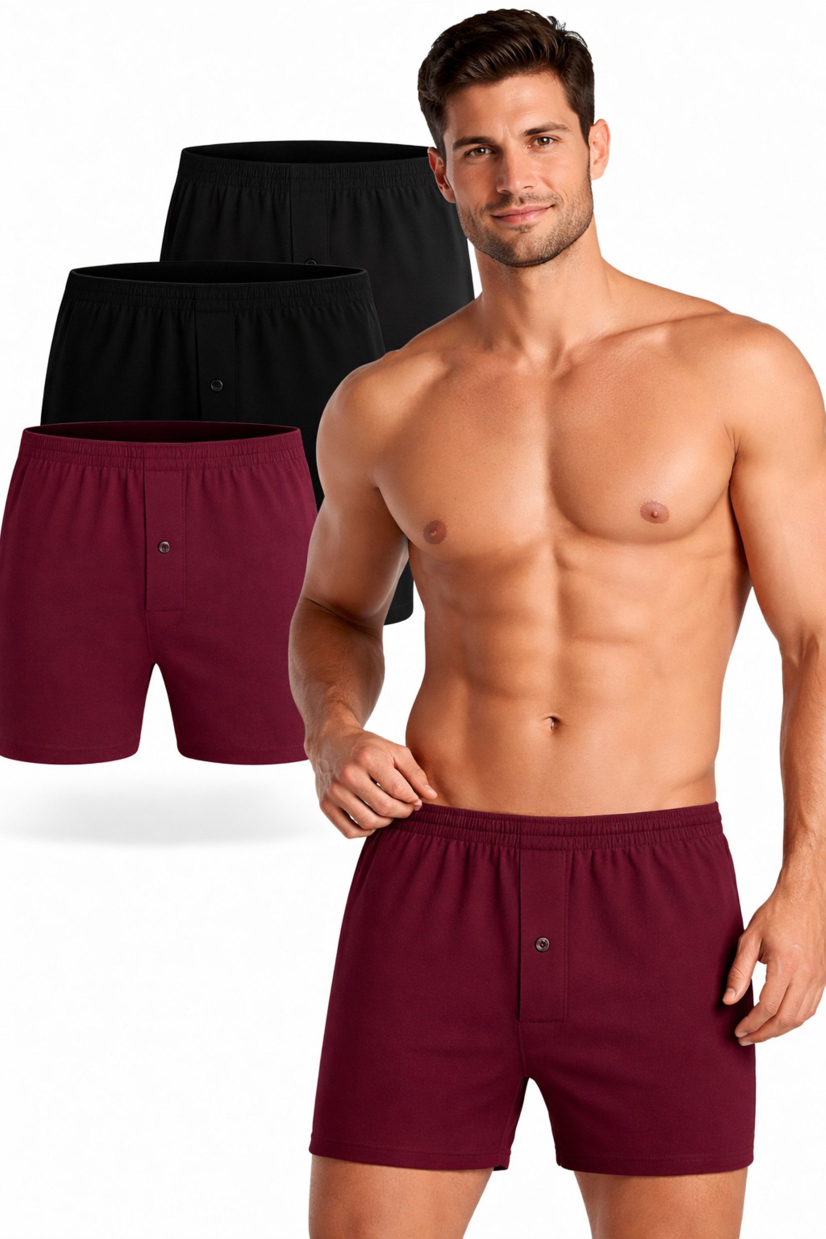 DDOnlineShop Boxershorts Herren Retroshorts Unterhosen Slips (Packung,Spar- günstig online kaufen