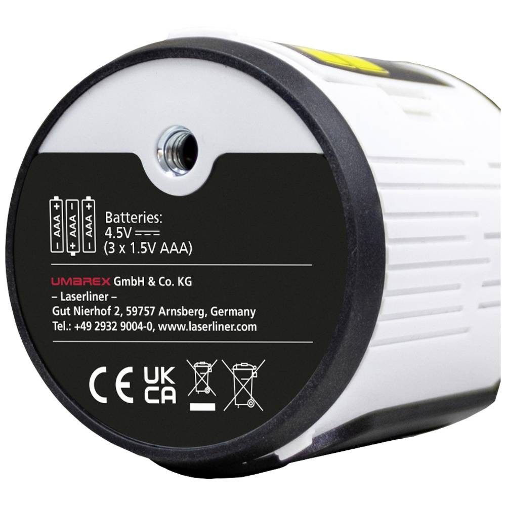 LASERLINER Nivellierkeil Automatischer Kreuzlinien-Laser mi Lasertechnologie, hoher 081.081E, selbstnivellierend