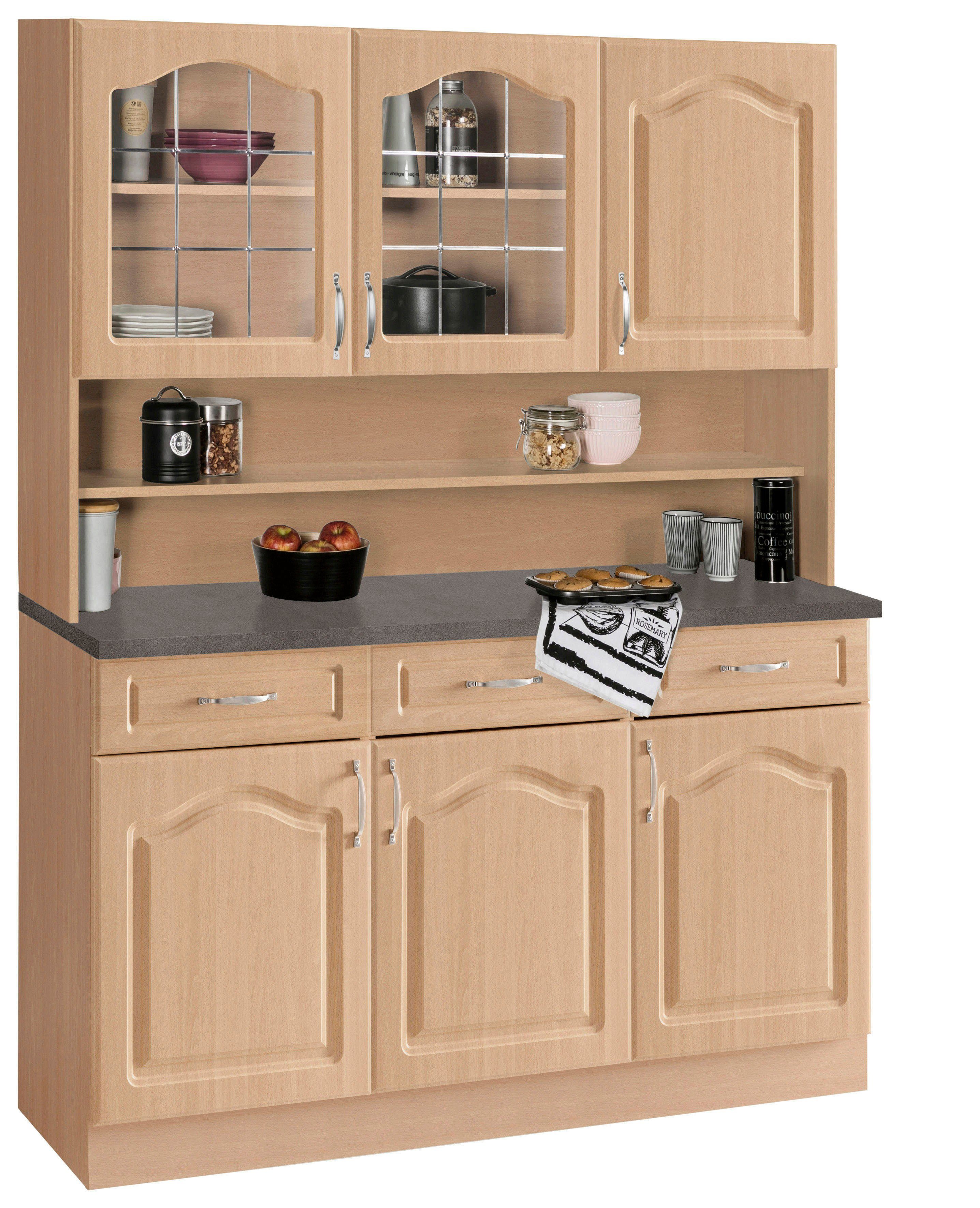 wiho Кухні Кухніbuffet Linz 120 cm breit, in Landhaus-Optik