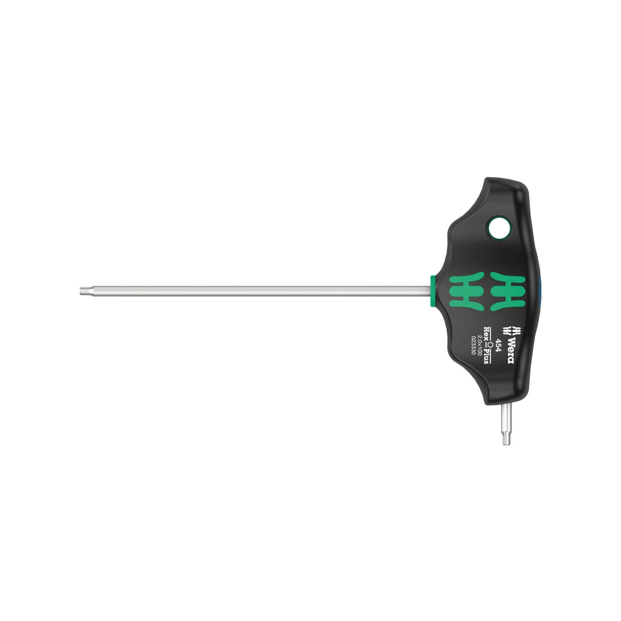 Wera Schraubendreher Wera 454 Quergriff-Sechskantschraubendreher Hex-Plus, 2 x 100 mm