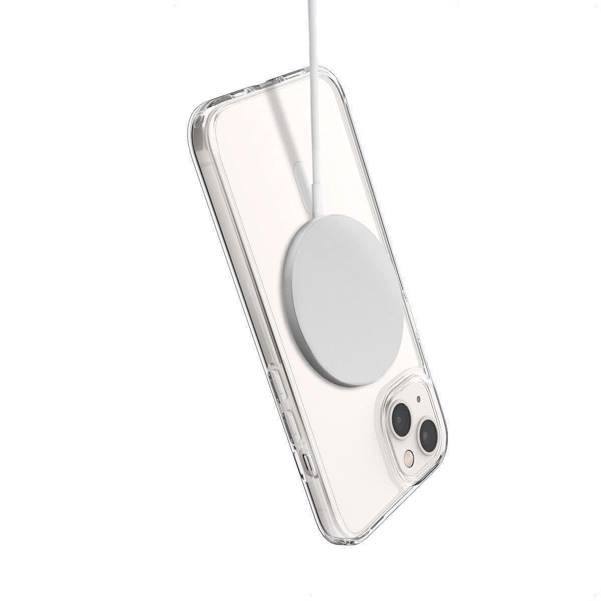 Ventarent Handyhülle Induktion Hülle iPhone 13 Mini MagSafe 5,4", Case Cover Bumper Schutzhülle Magnetisch