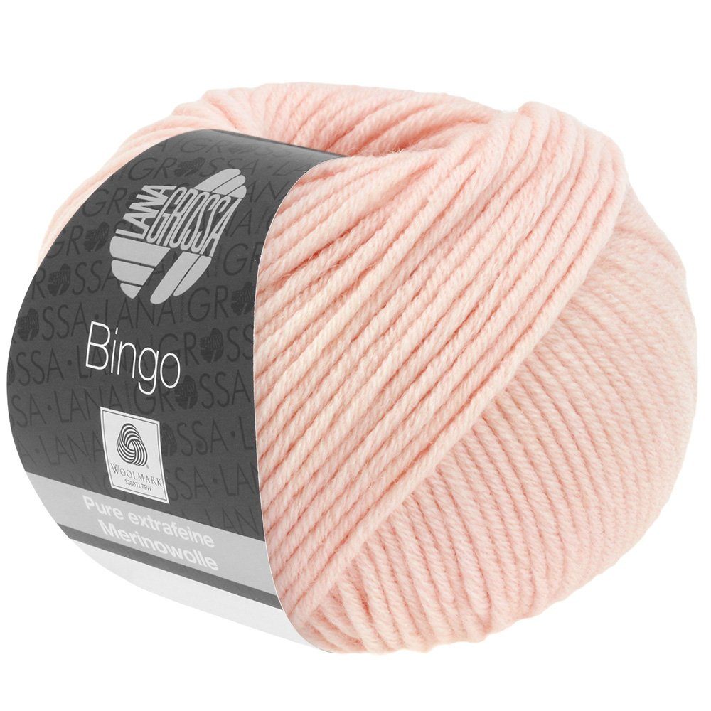 LANA GROSSA BINGO Häkelwolle, 80 m (extrafeine Merinowolle, waschmaschinenfest, für alle Strickprojekte), 50 g