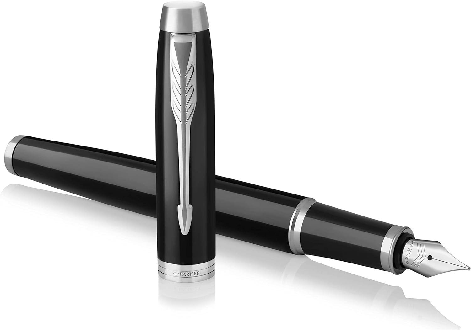 Parker Фонтани IM Core, Premium IM Füller Feder M / F Gold- oder Chromzierteile