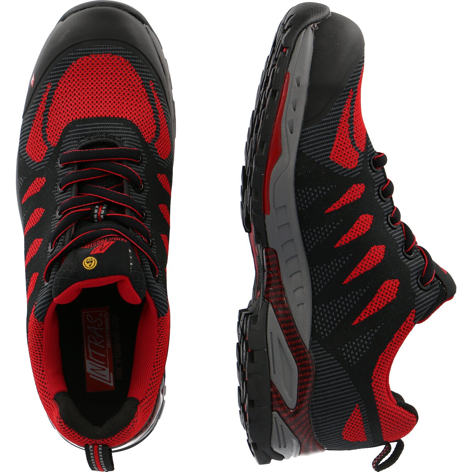 Nitras Sicherheitshalbschuhe S1P "PRO STEP I" Sicherheitsschuh