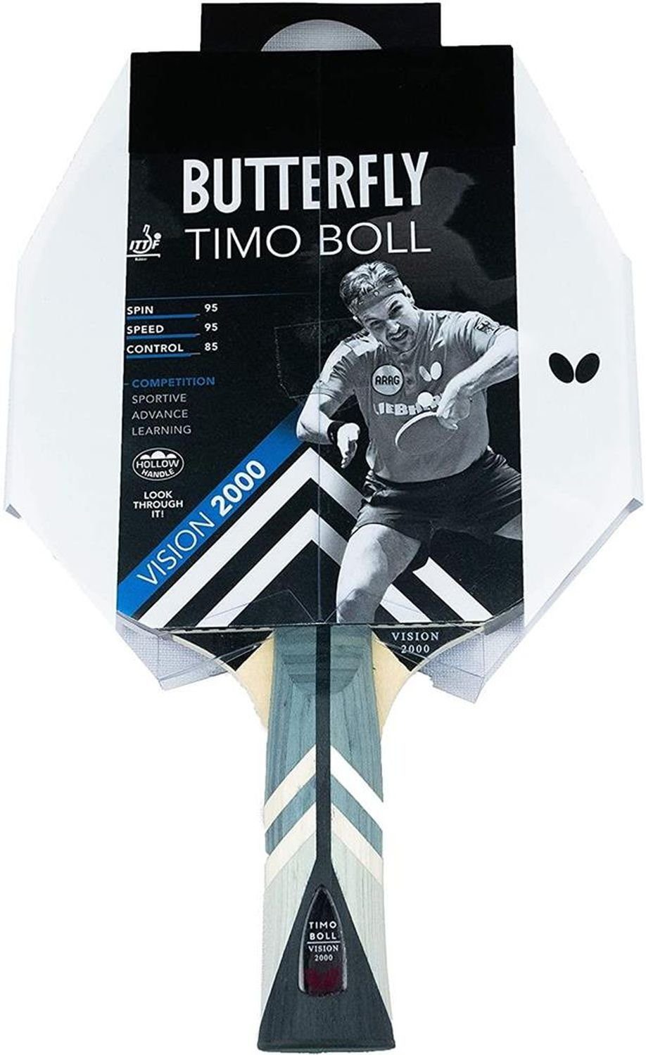Tischtennisschläger Timo Boll Vision 2000