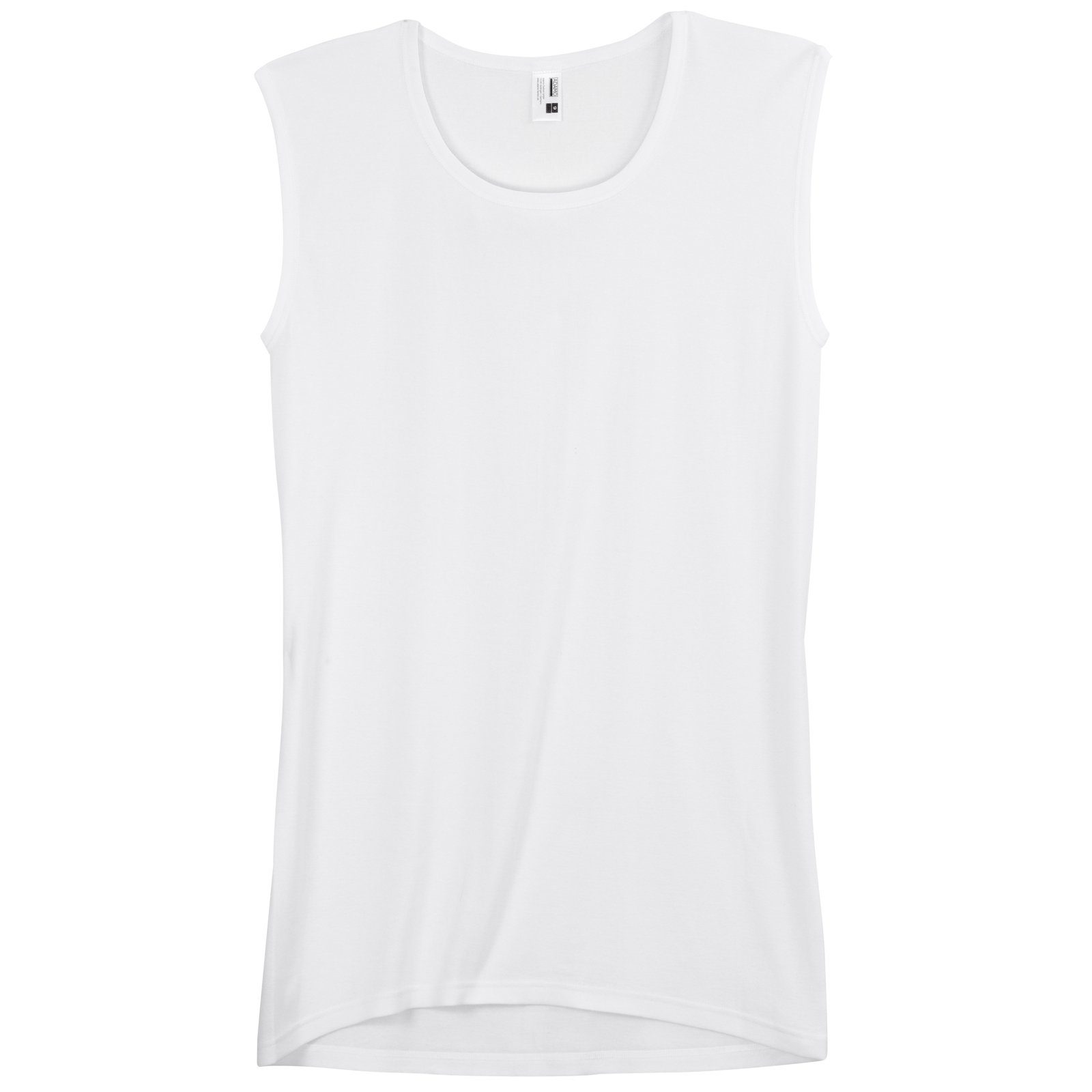 ADAMO Unterhemd Große Größen Herren Tanktop Royal weiß Feinripp Adamo